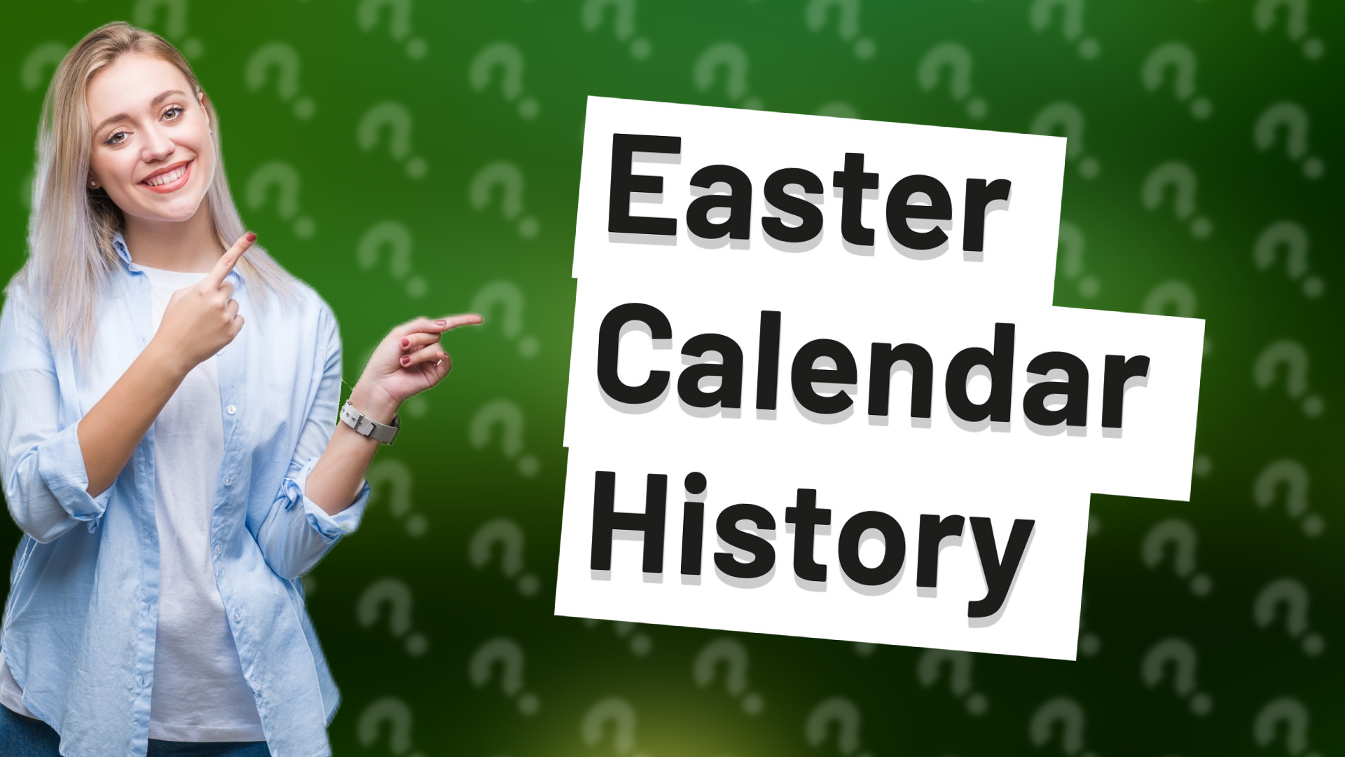 Easter Calendar History