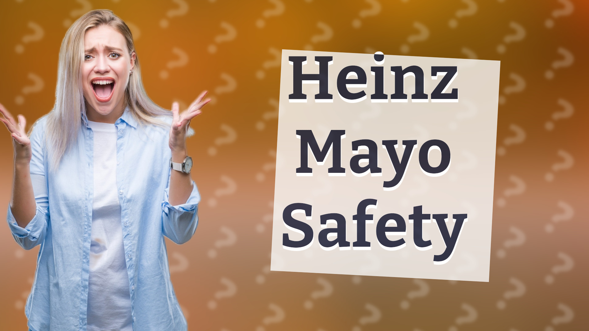 Heinz Mayo Safety