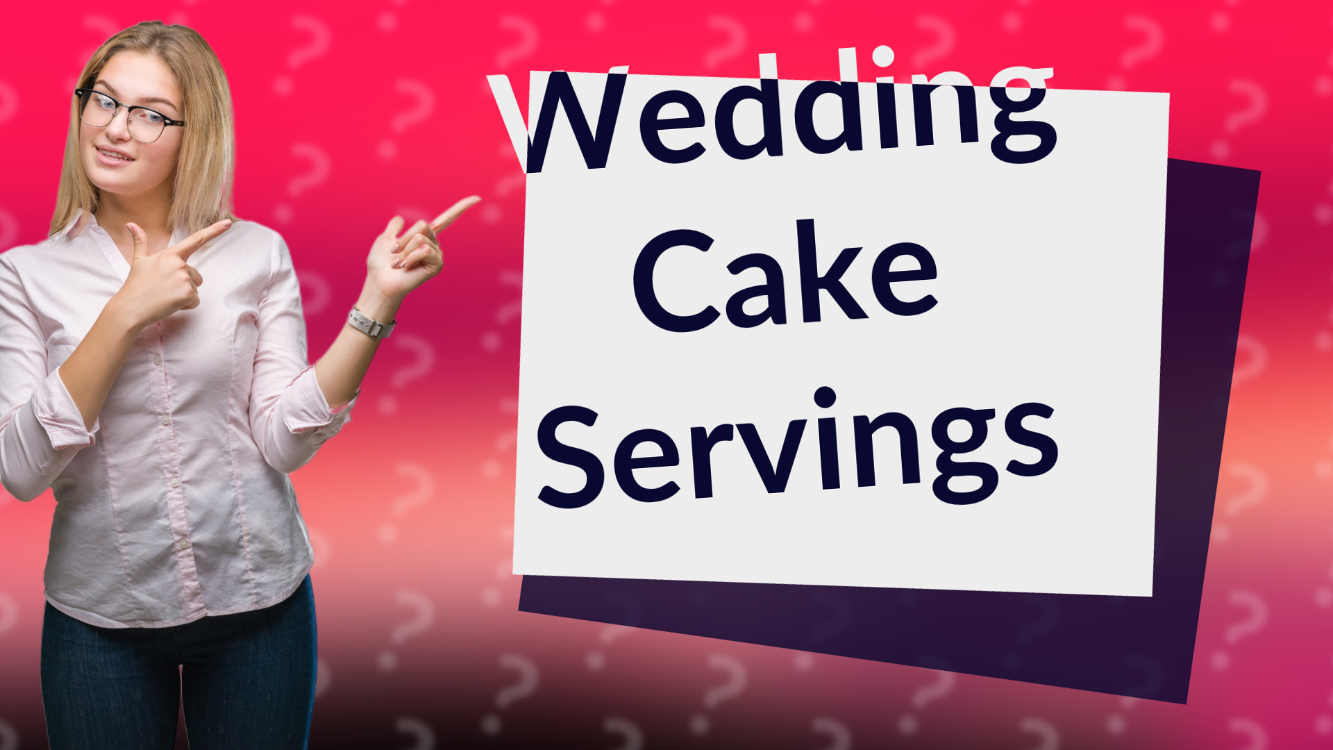 Wedding Cake Servings