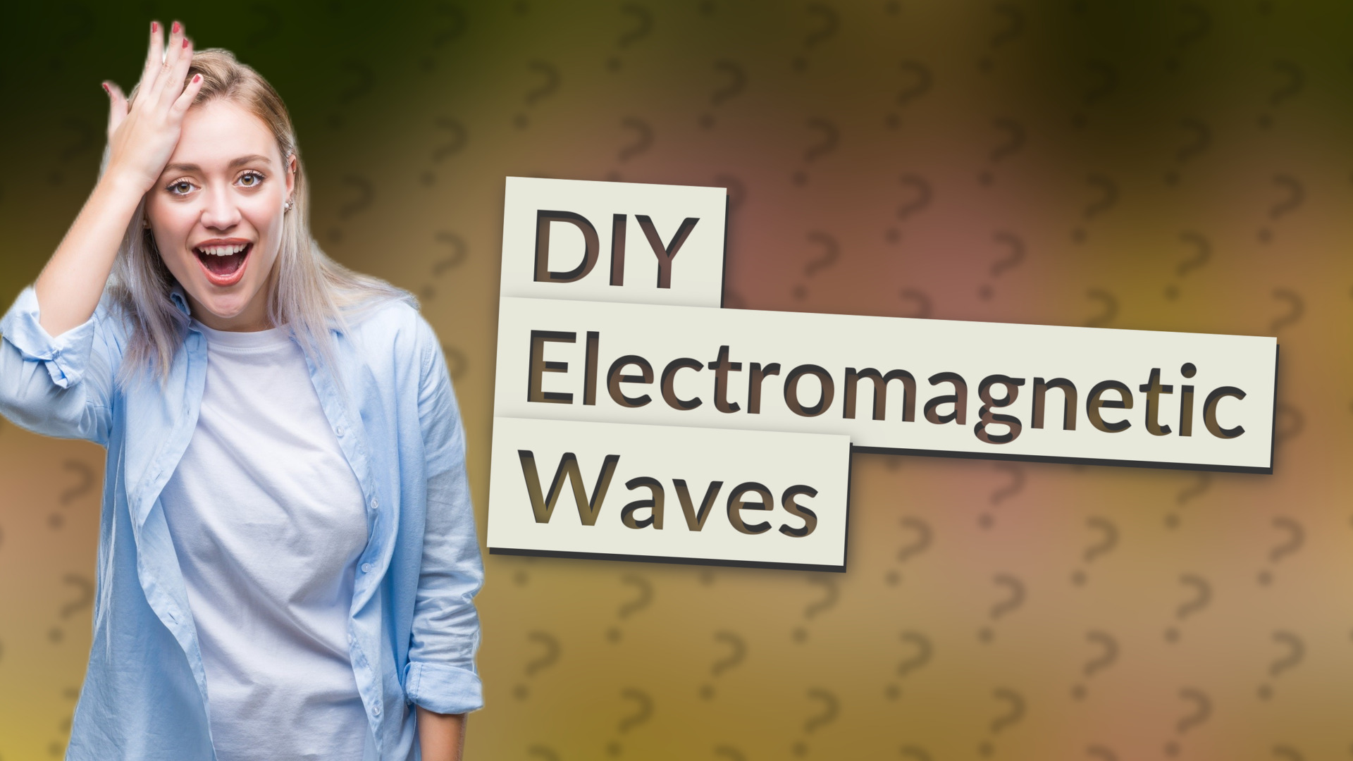 DIY Electromagnetic Waves