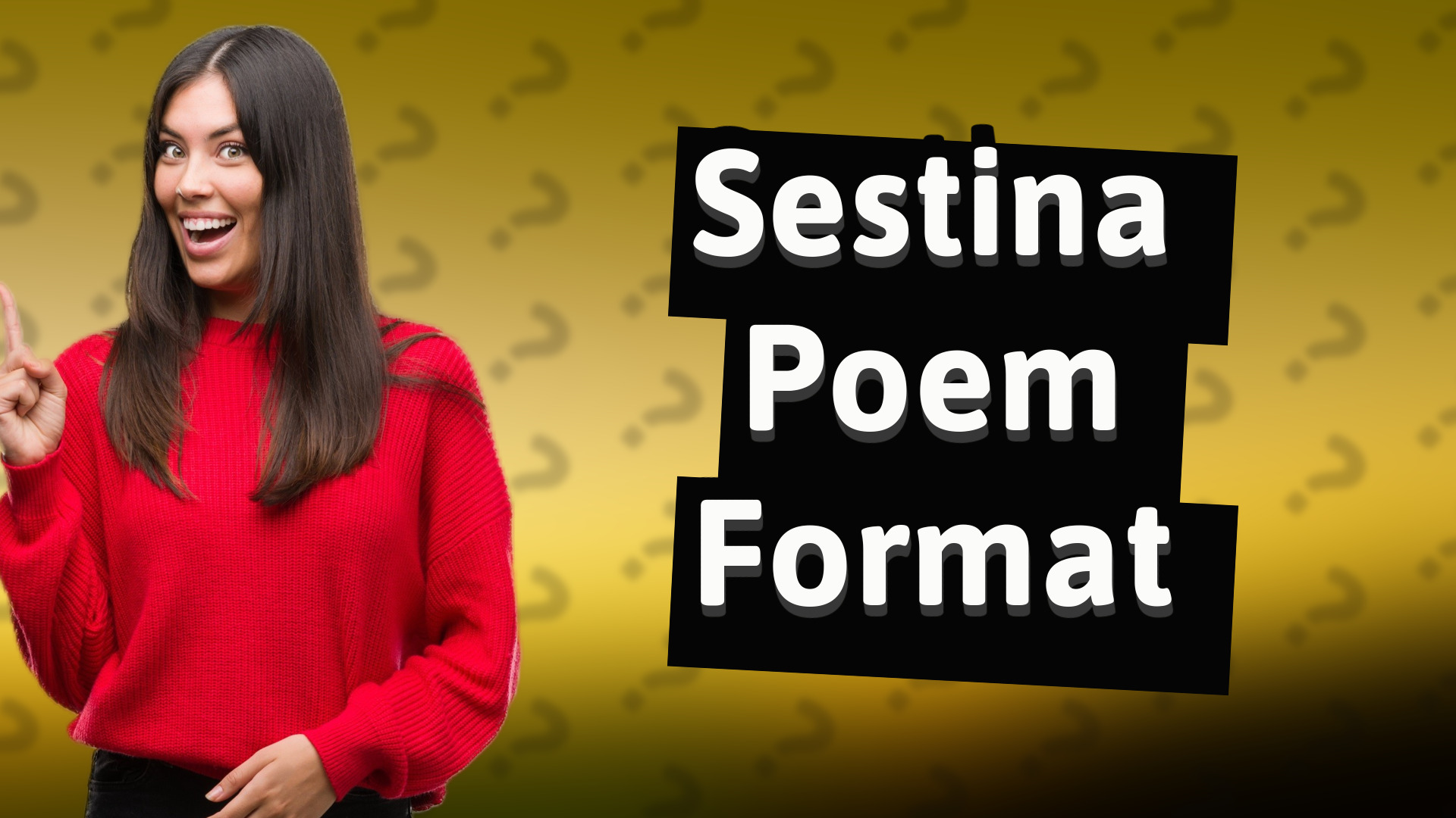 Sestina Poem Format