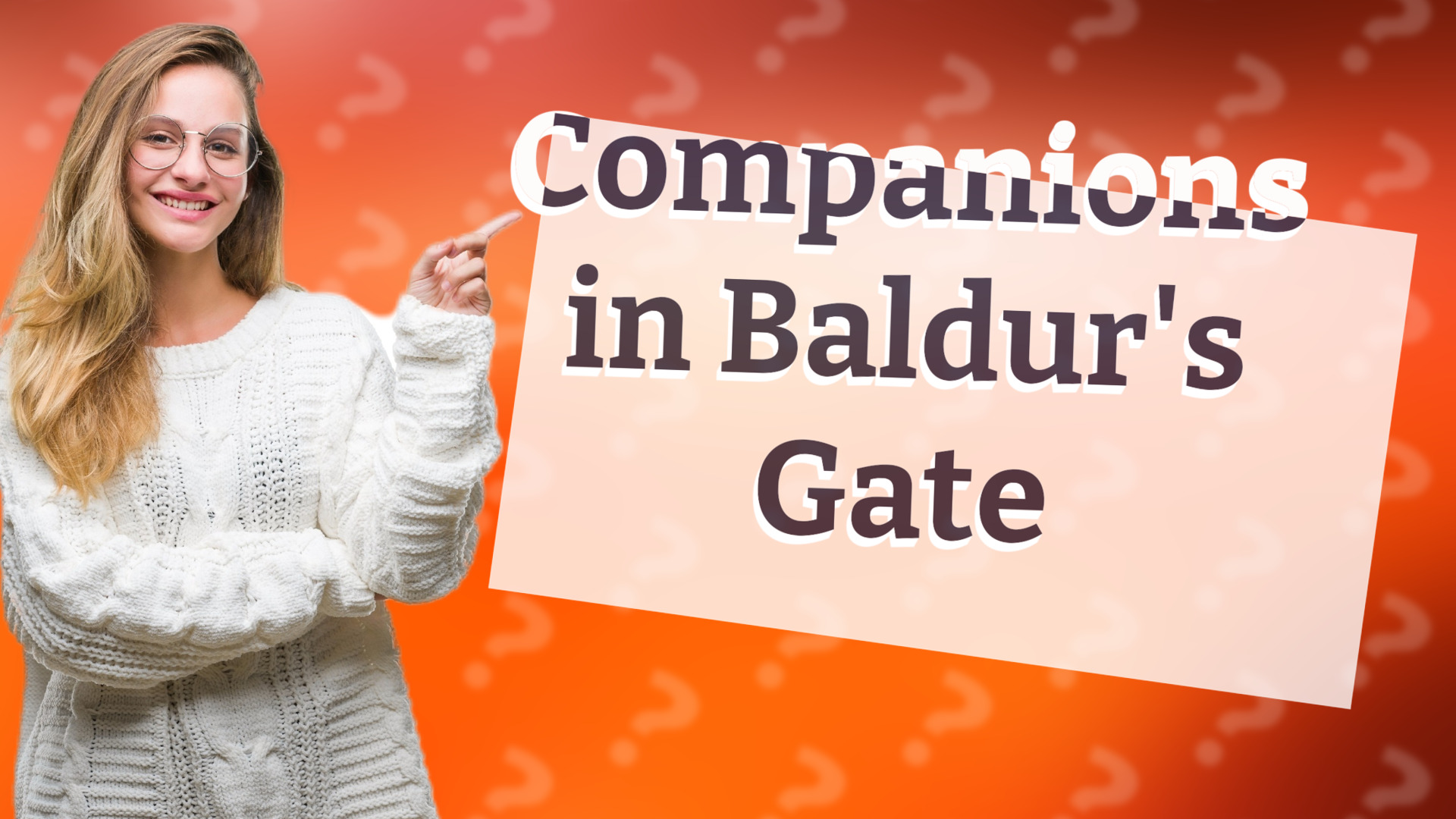 Companions in Baldur's Gate