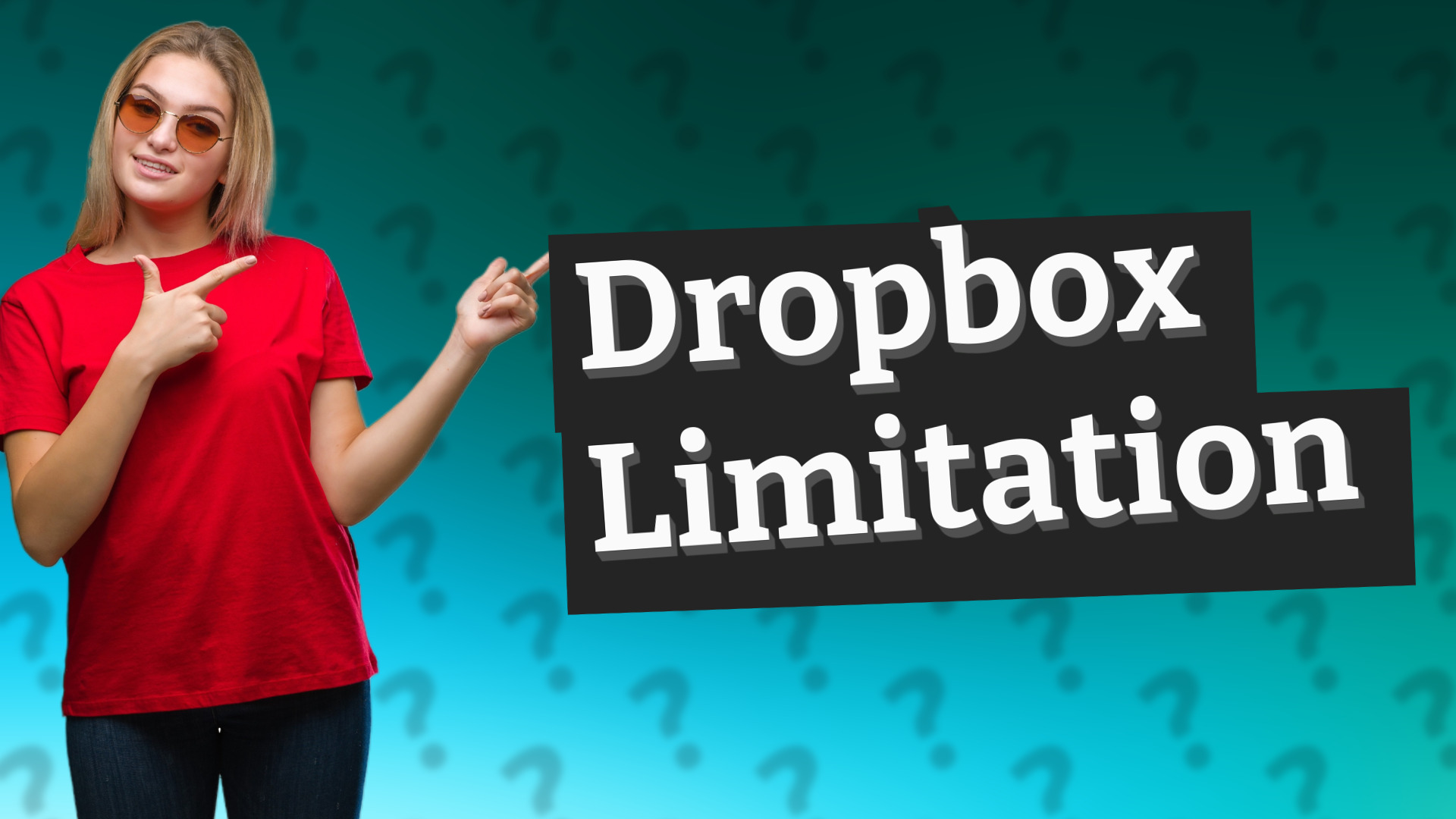 Dropbox Limitation