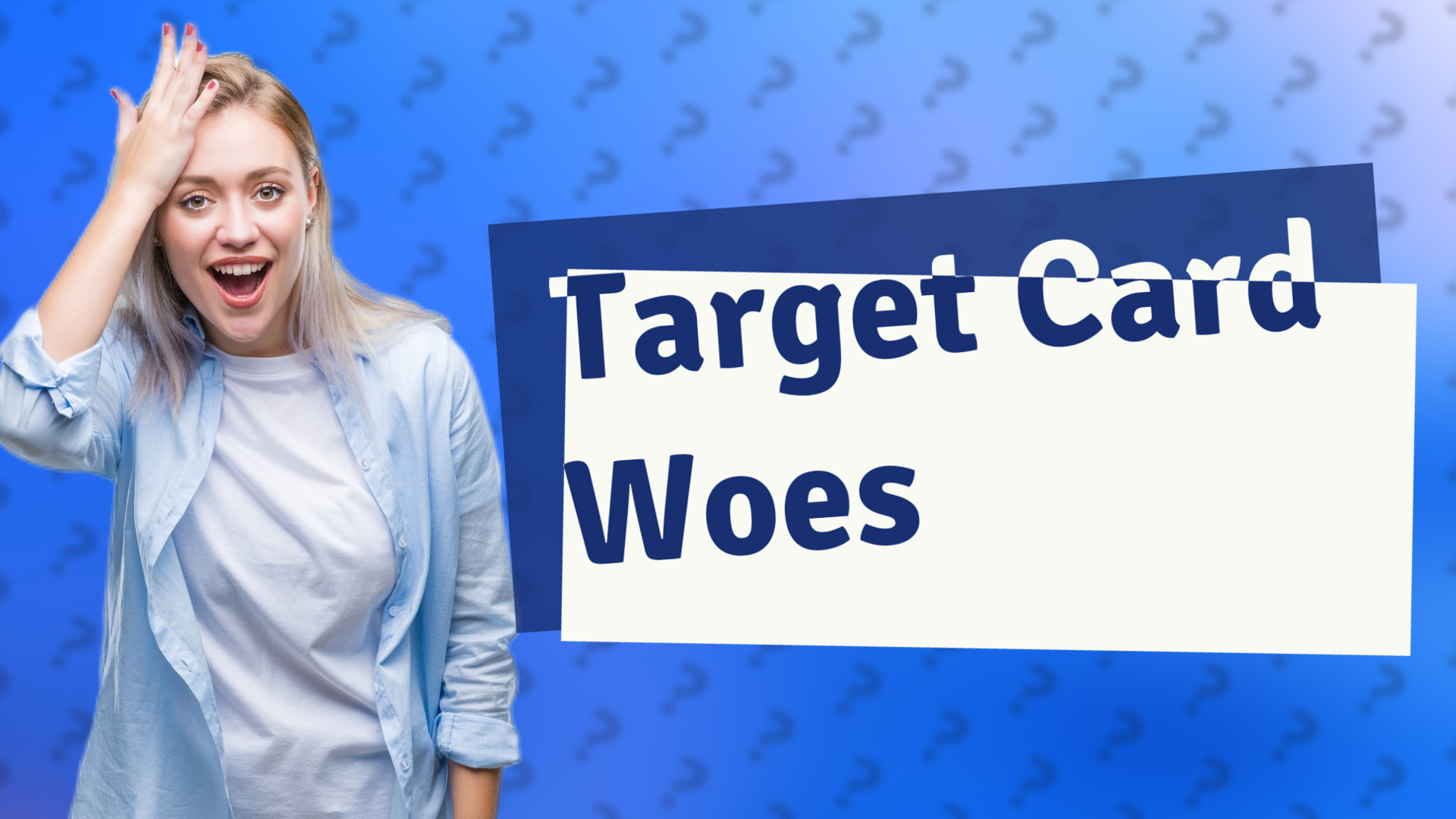 Target Card Woes