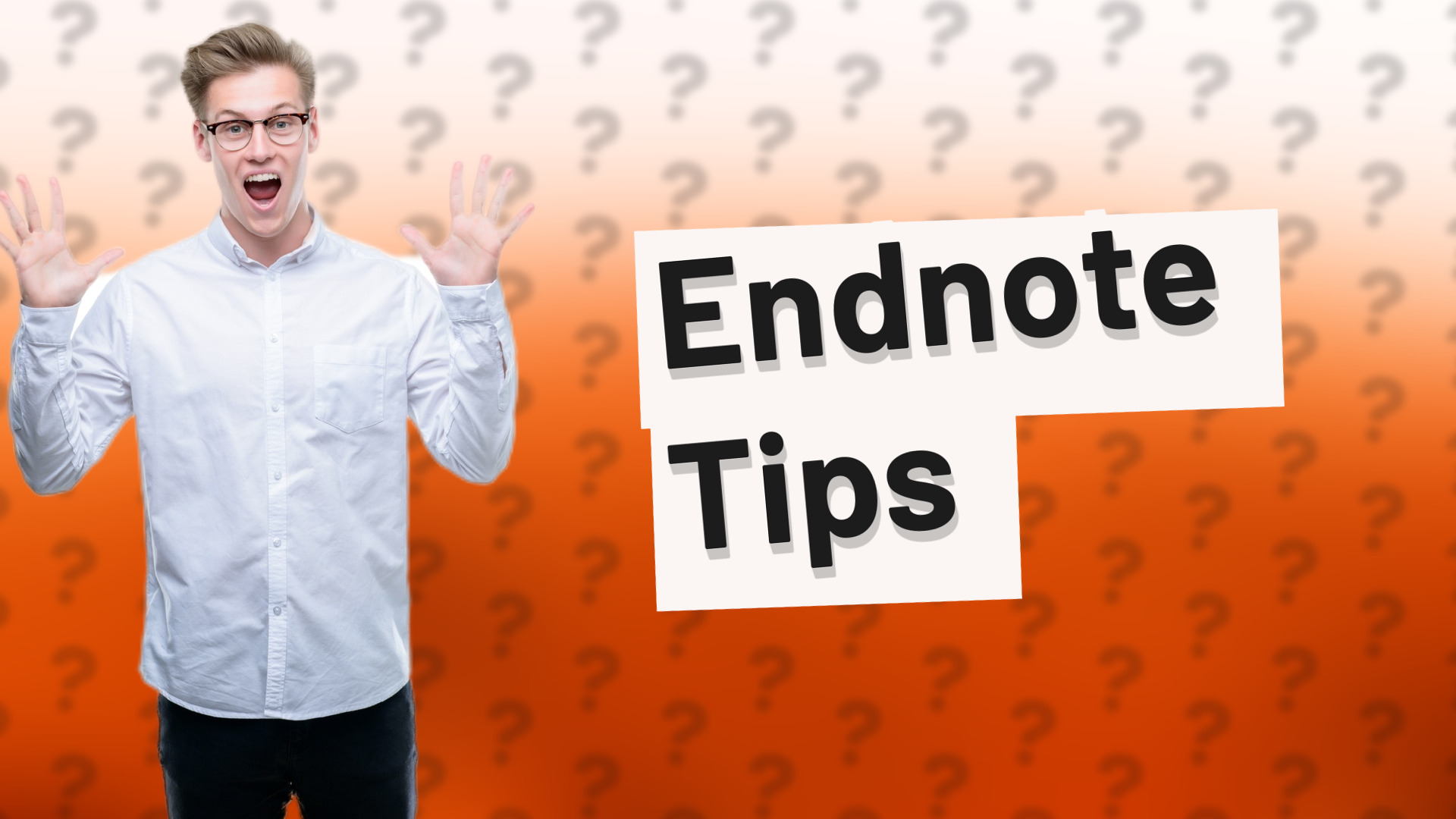 Endnote Tips