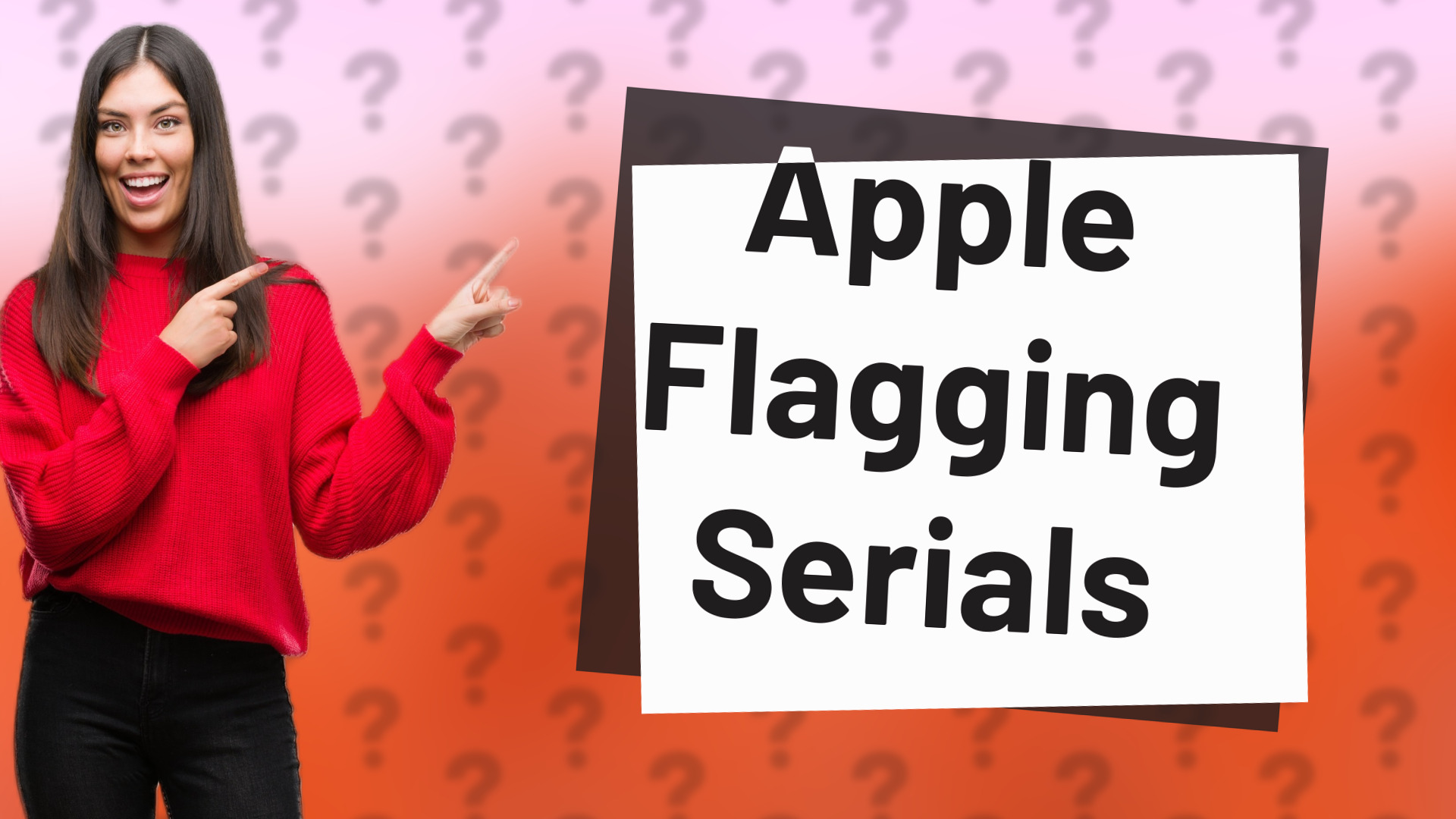 Apple Flagging Serials