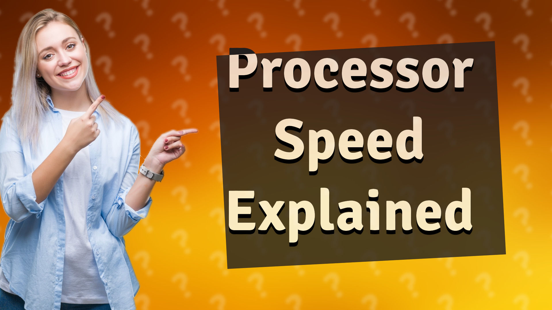Processor Speed Explained