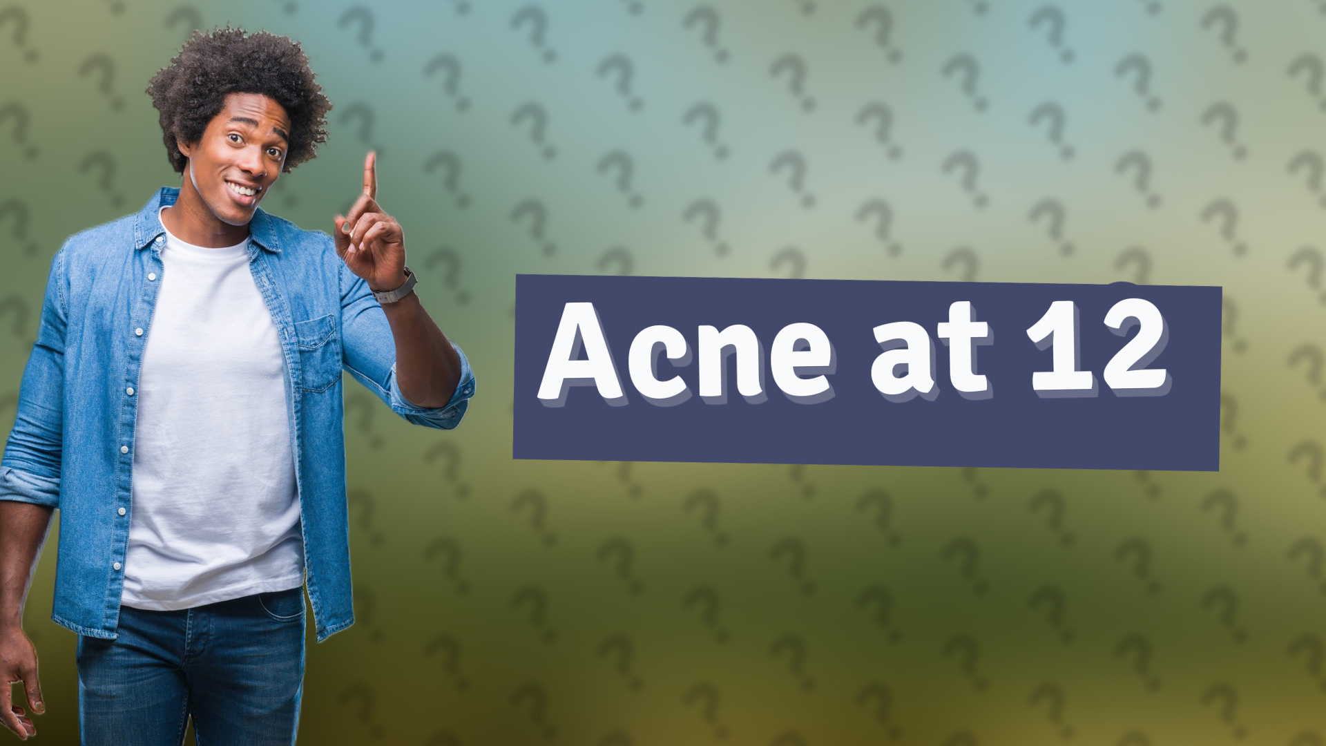 Acne at 12