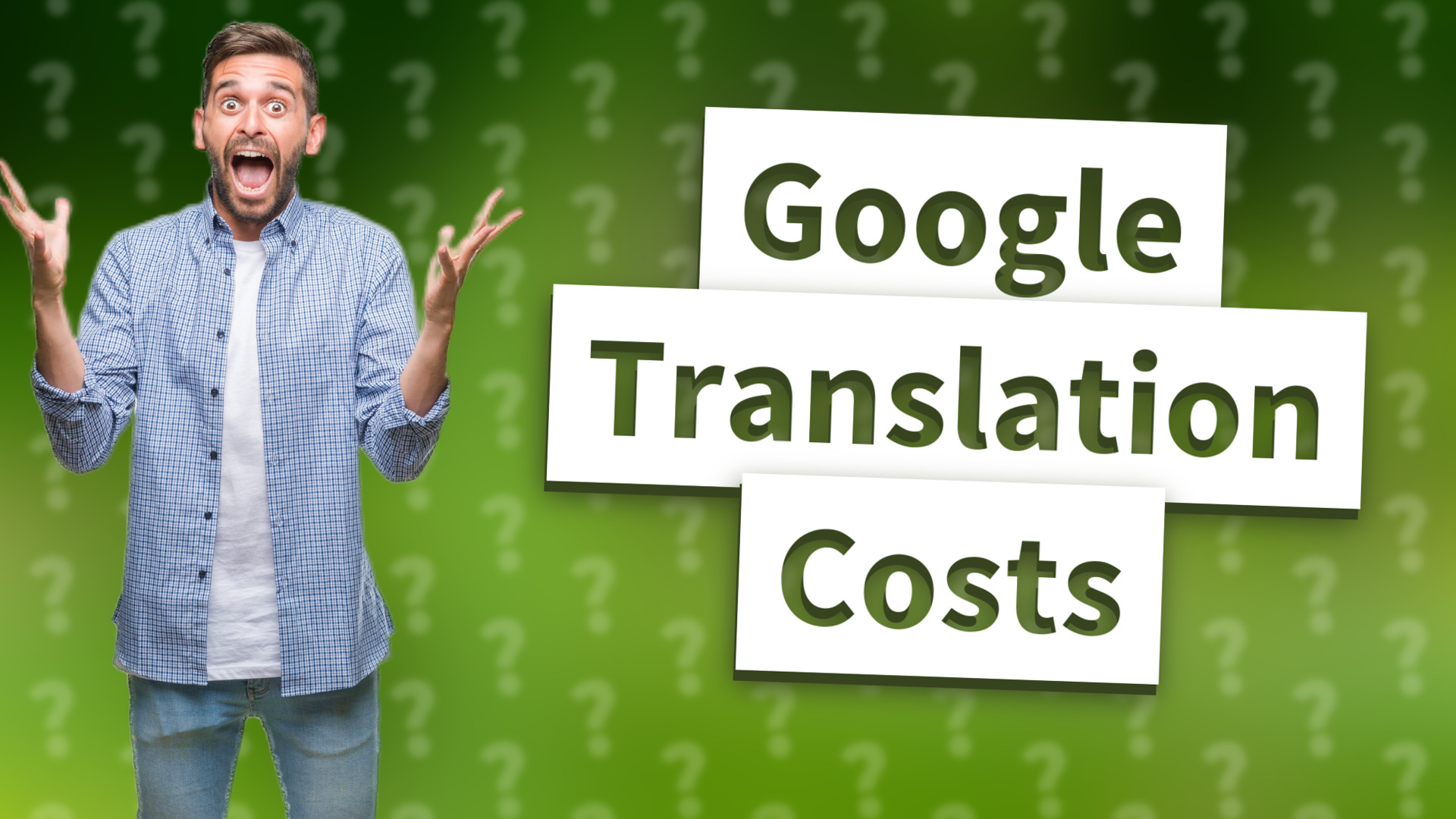 Google Translation Costs