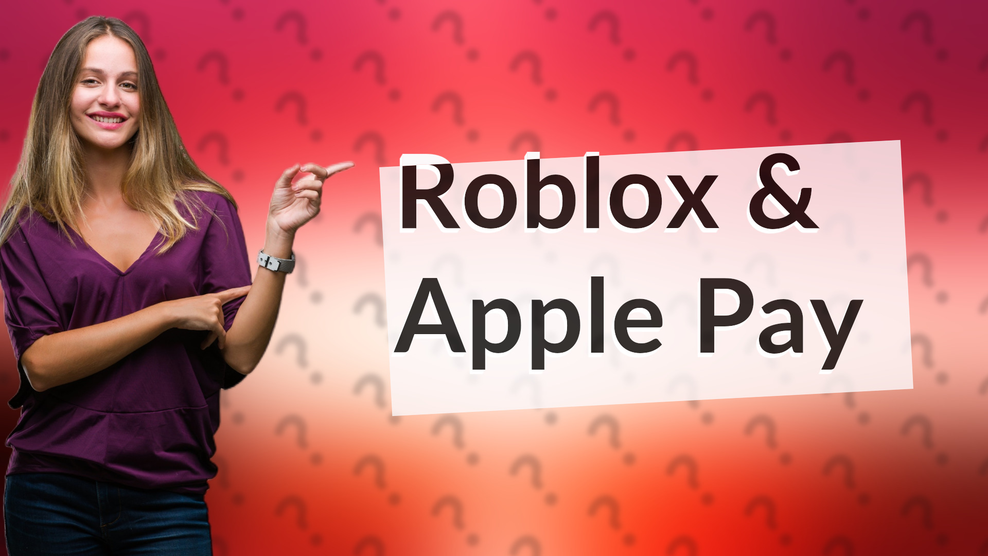 Roblox & Apple Pay