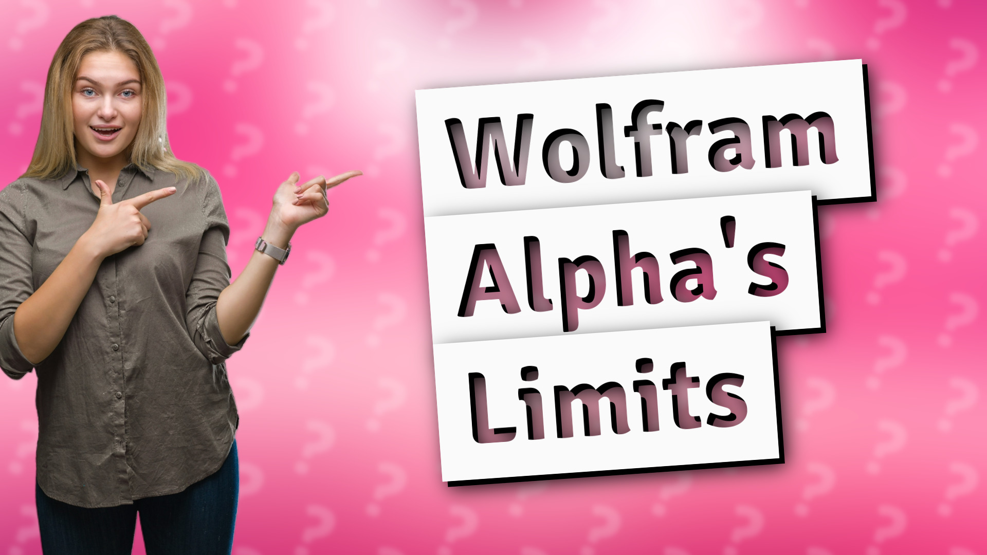 Wolfram Alpha's Limits
