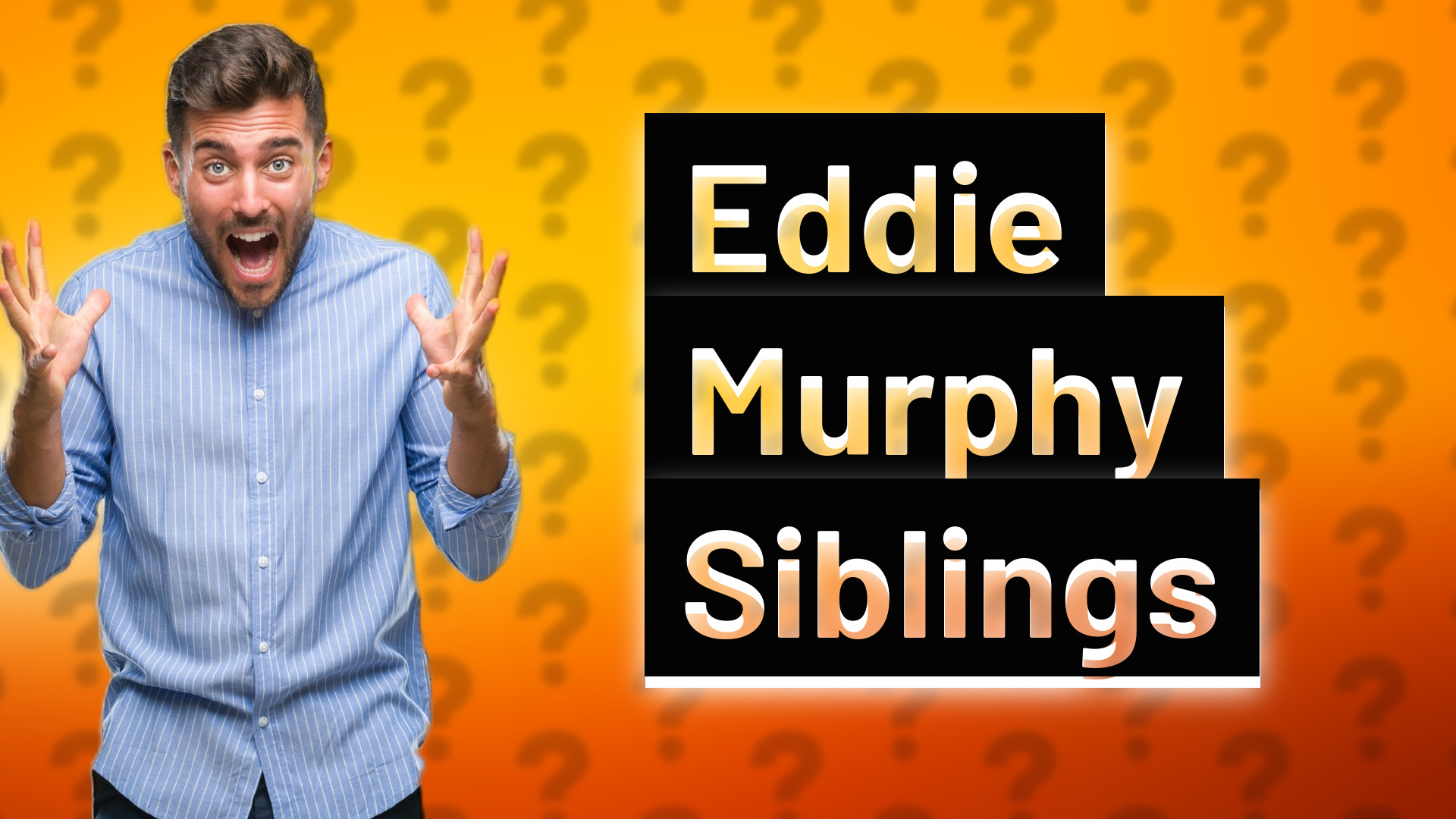 Eddie Murphy Siblings