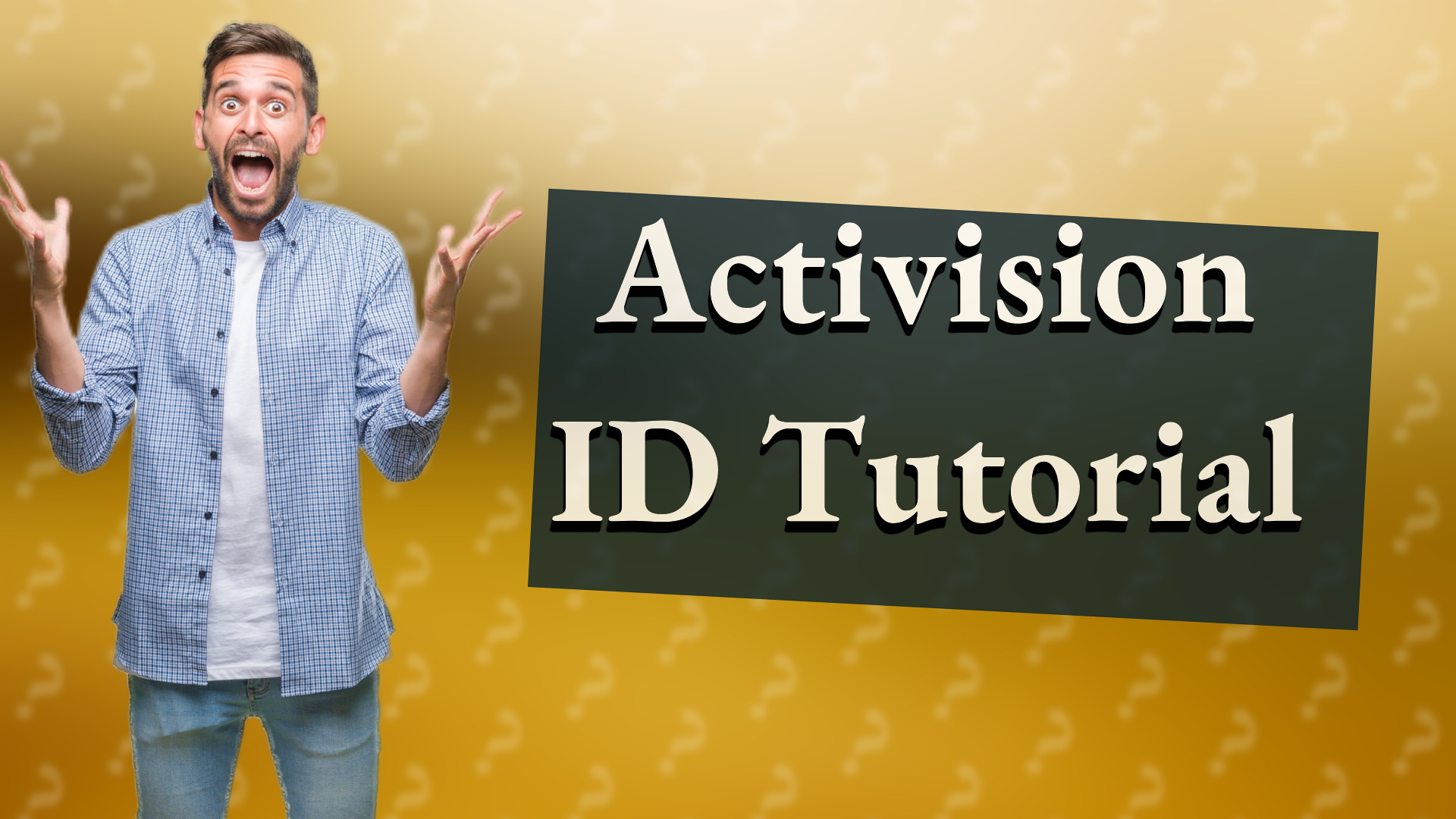 Activision ID Tutorial