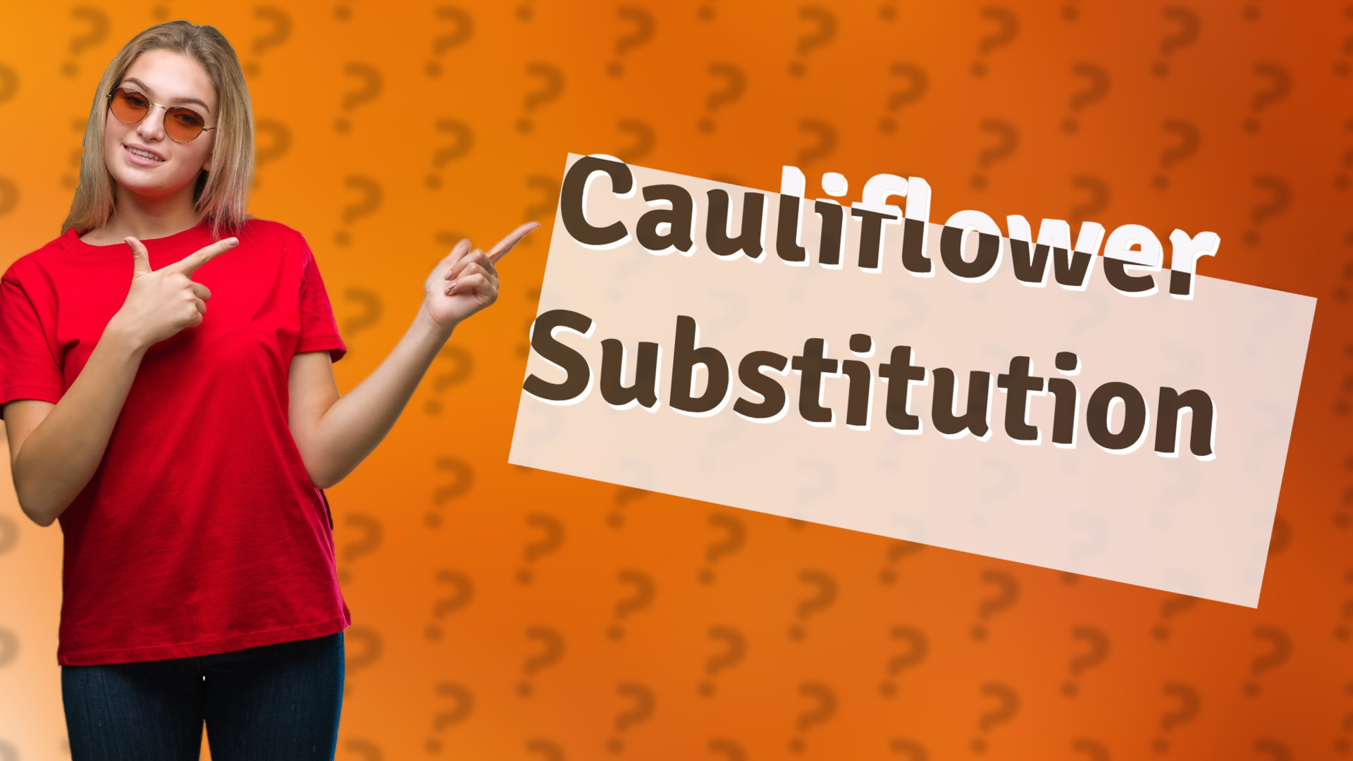 Cauliflower Substitution