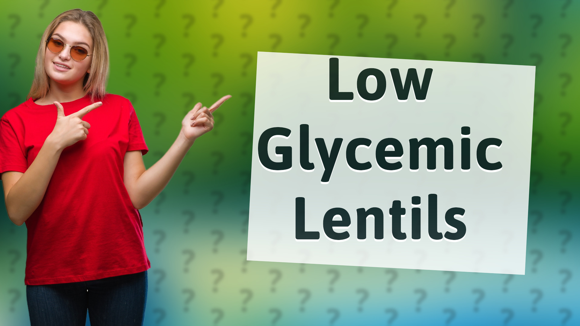 Low Glycemic Lentils