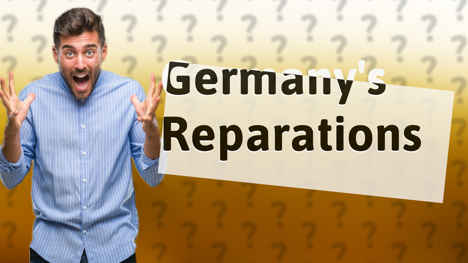 Germany's Reparations