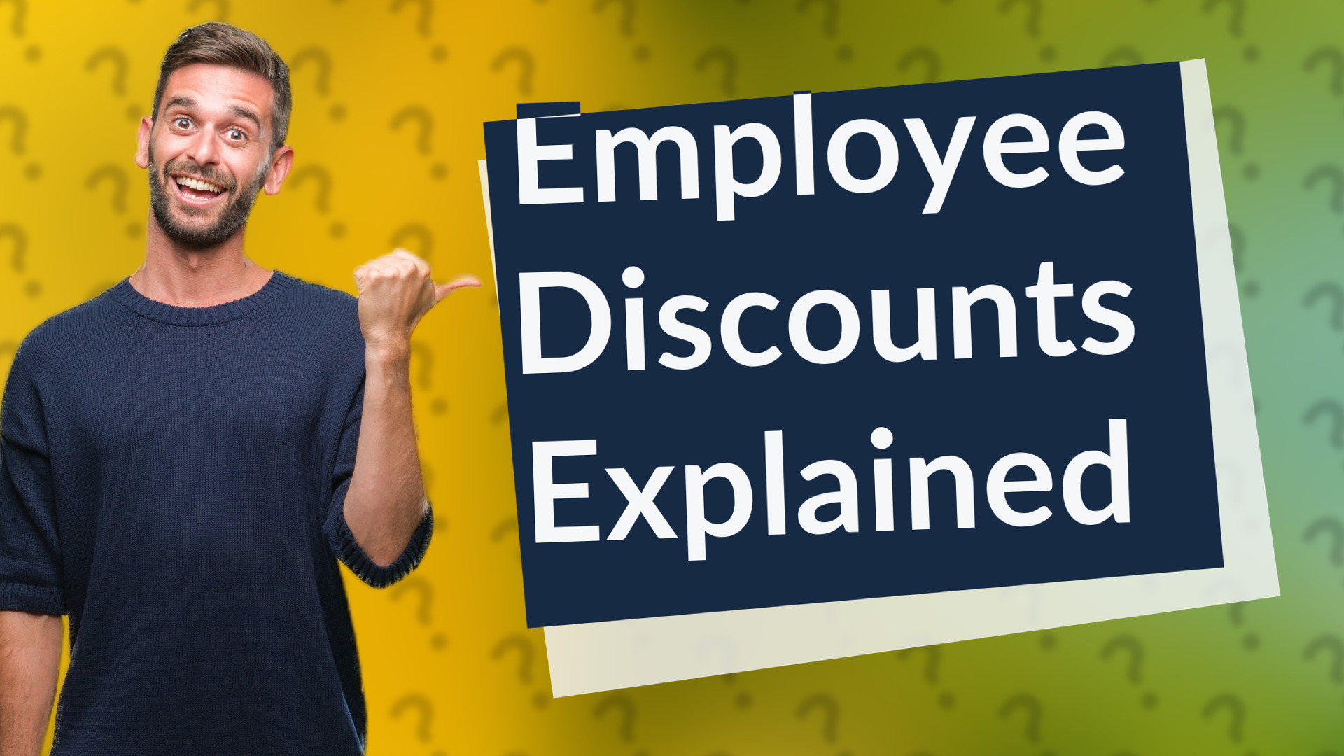 Employee Discounts Explained