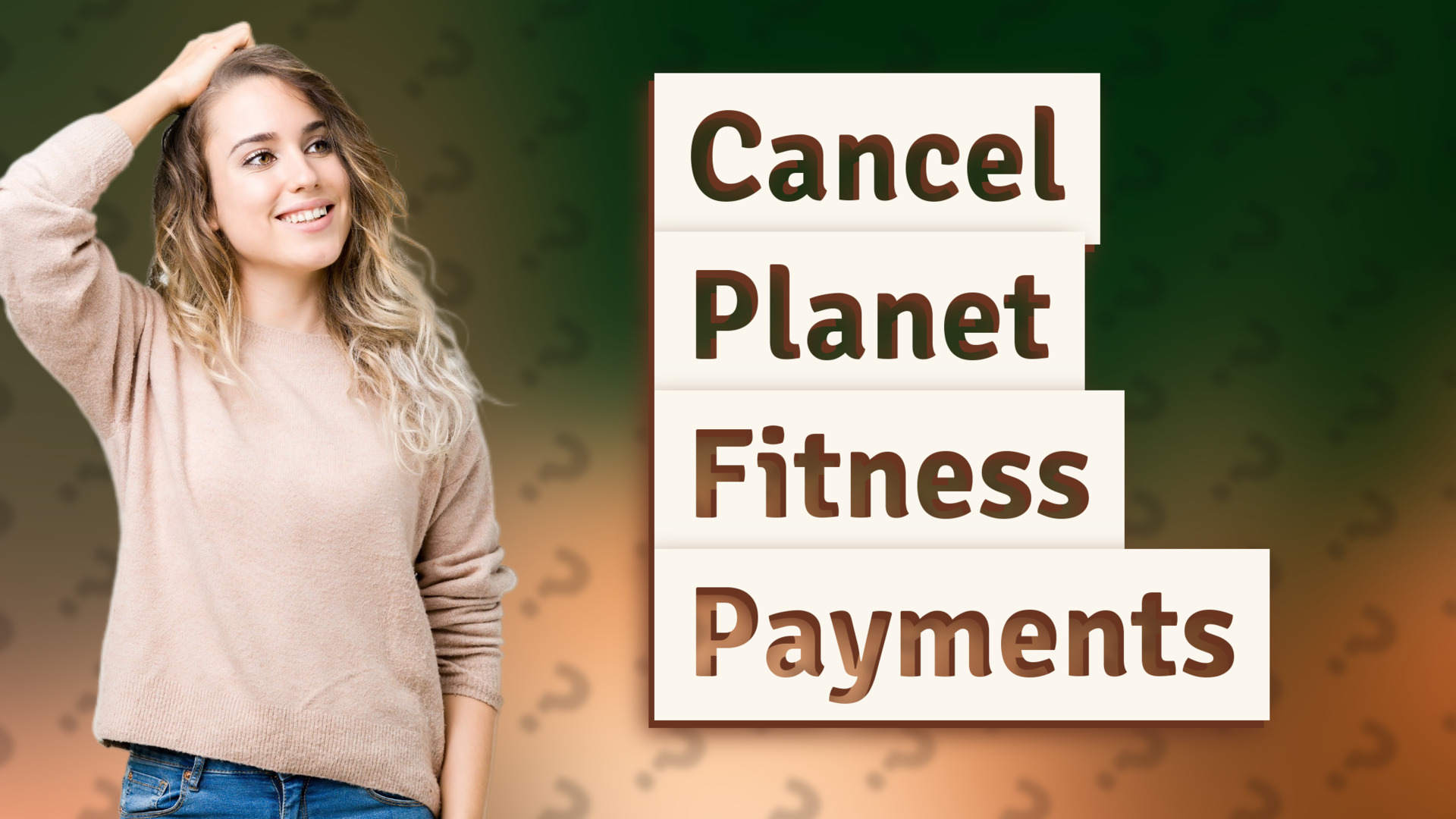 Cancel Planet Fitness Payments