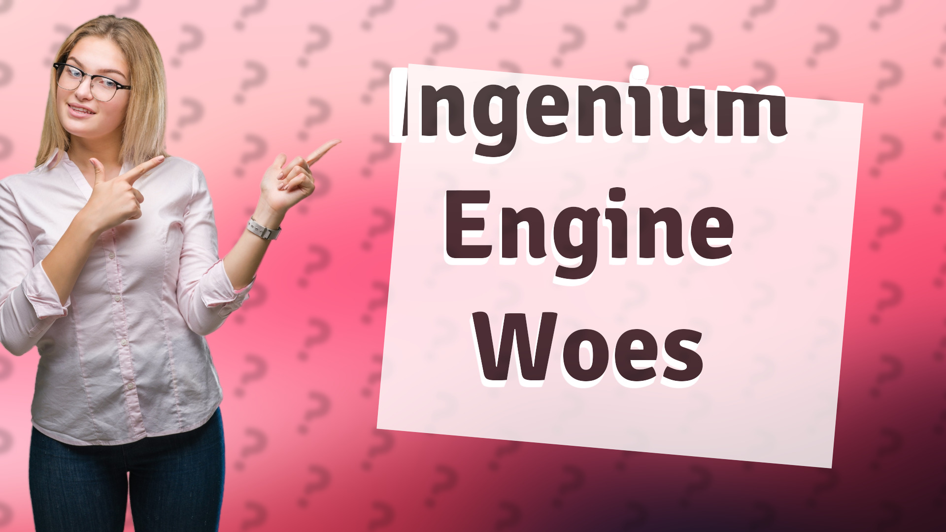 Ingenium Engine Woes