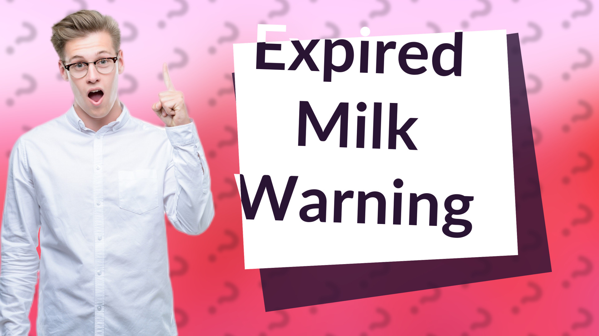 Expired Milk Warning