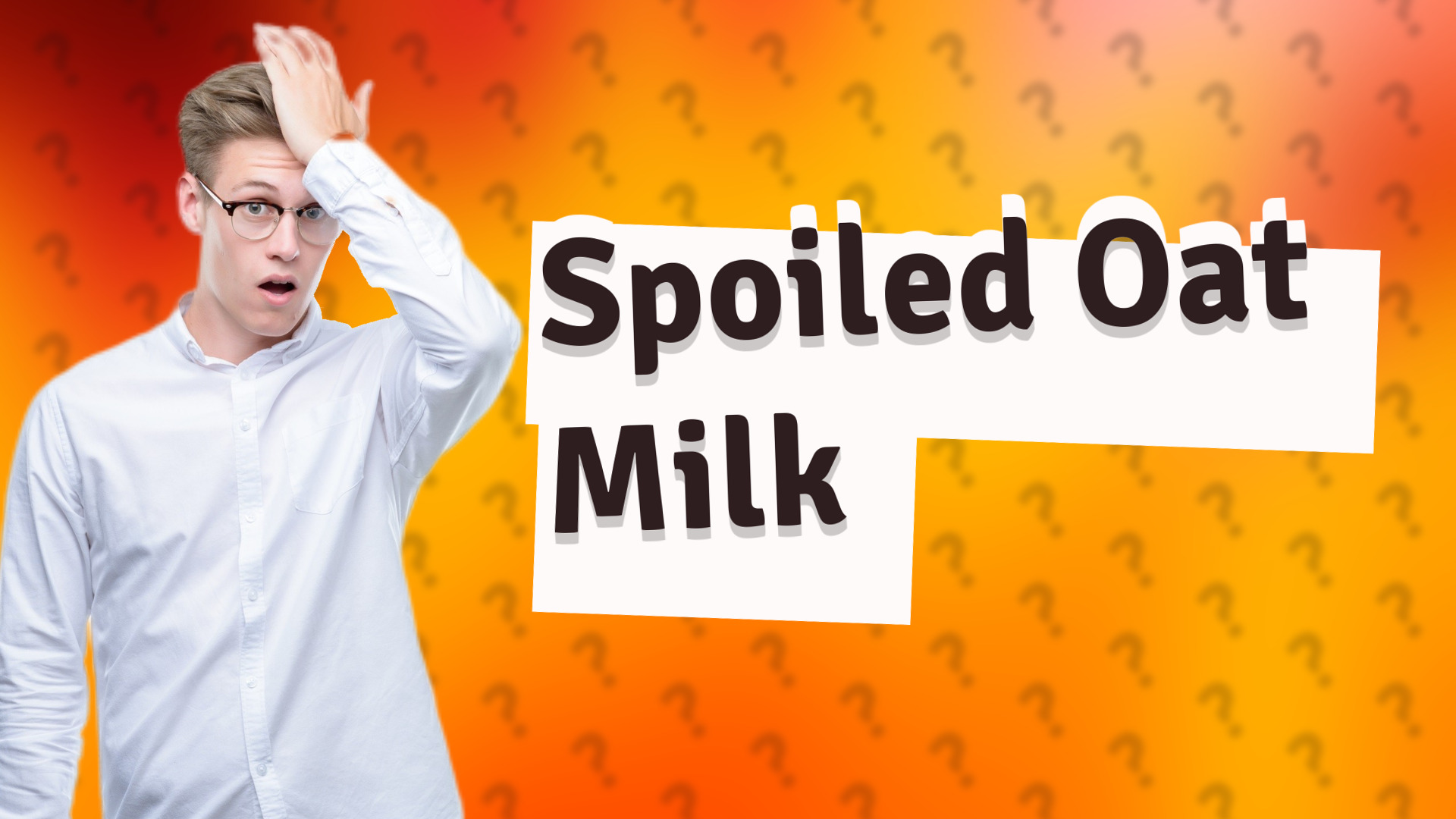 Spoiled Oat Milk