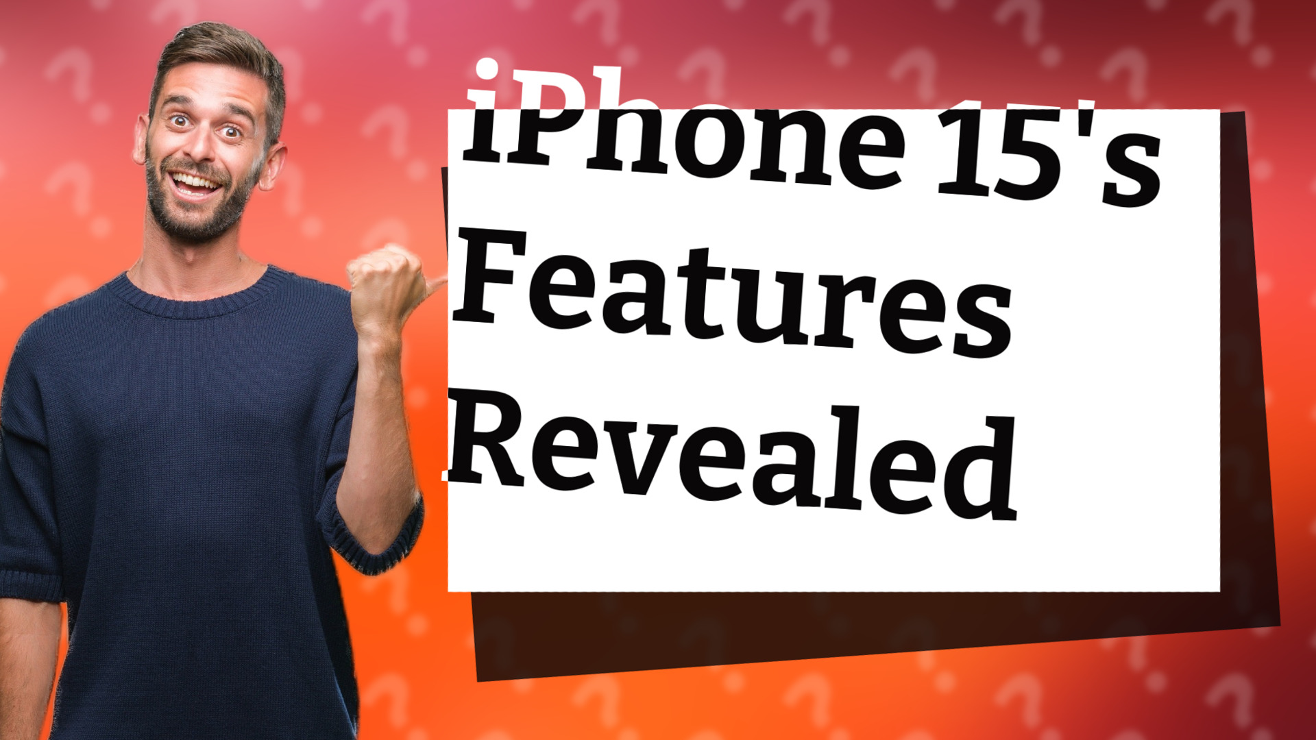 iPhone 15's Features Revealed
