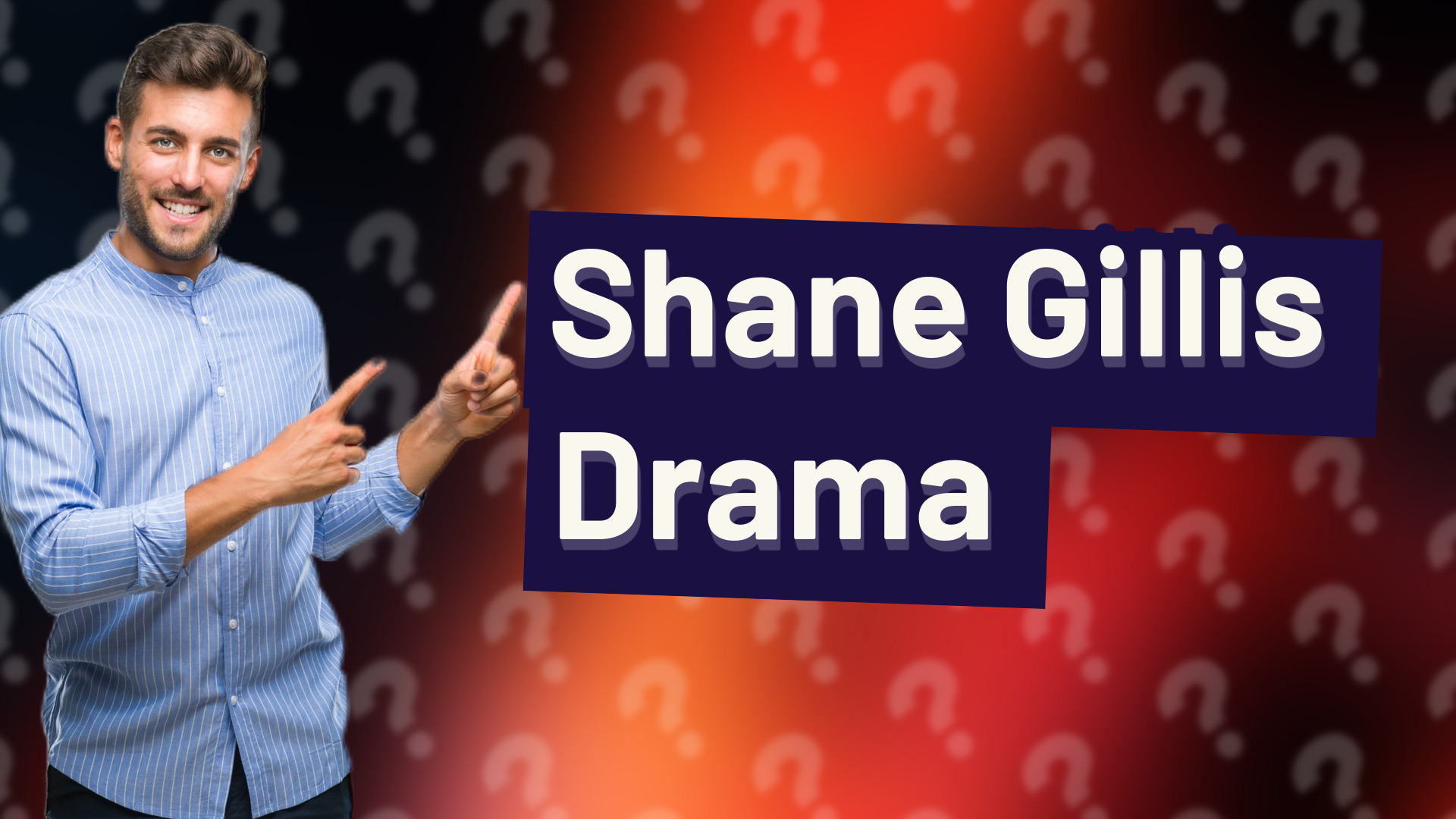 Shane Gillis Drama