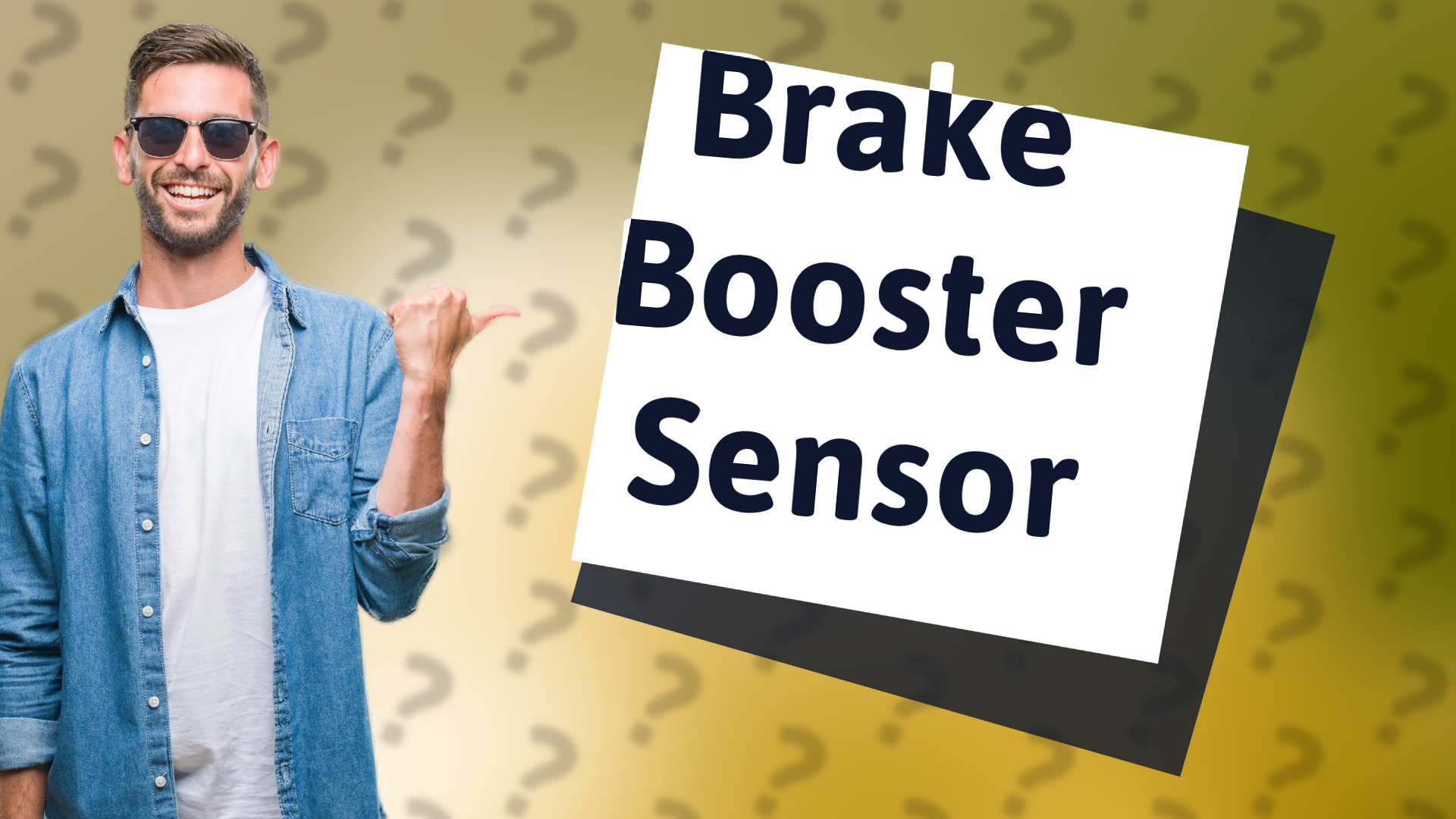 Brake Booster Sensor