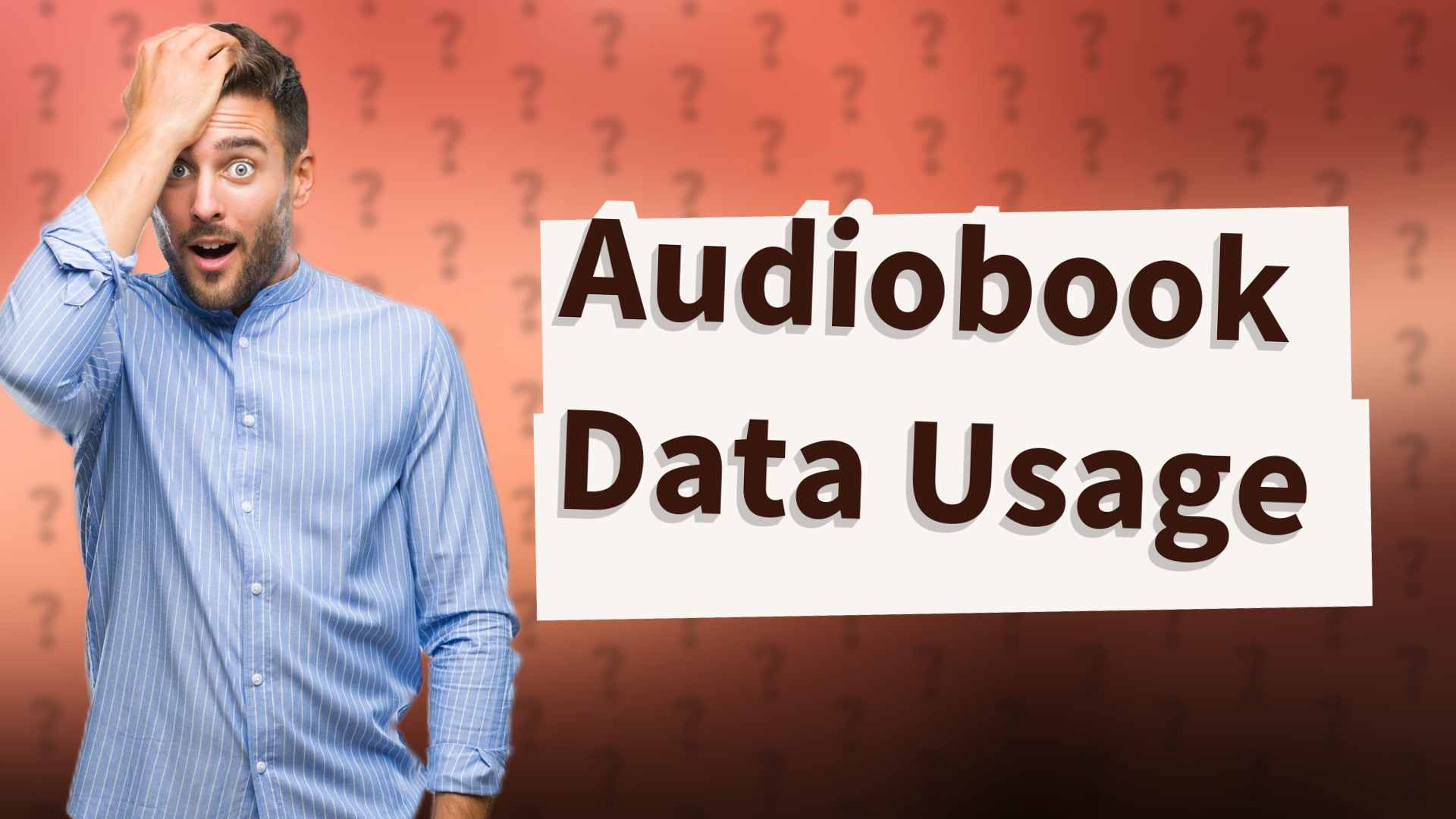 Audiobook Data Usage