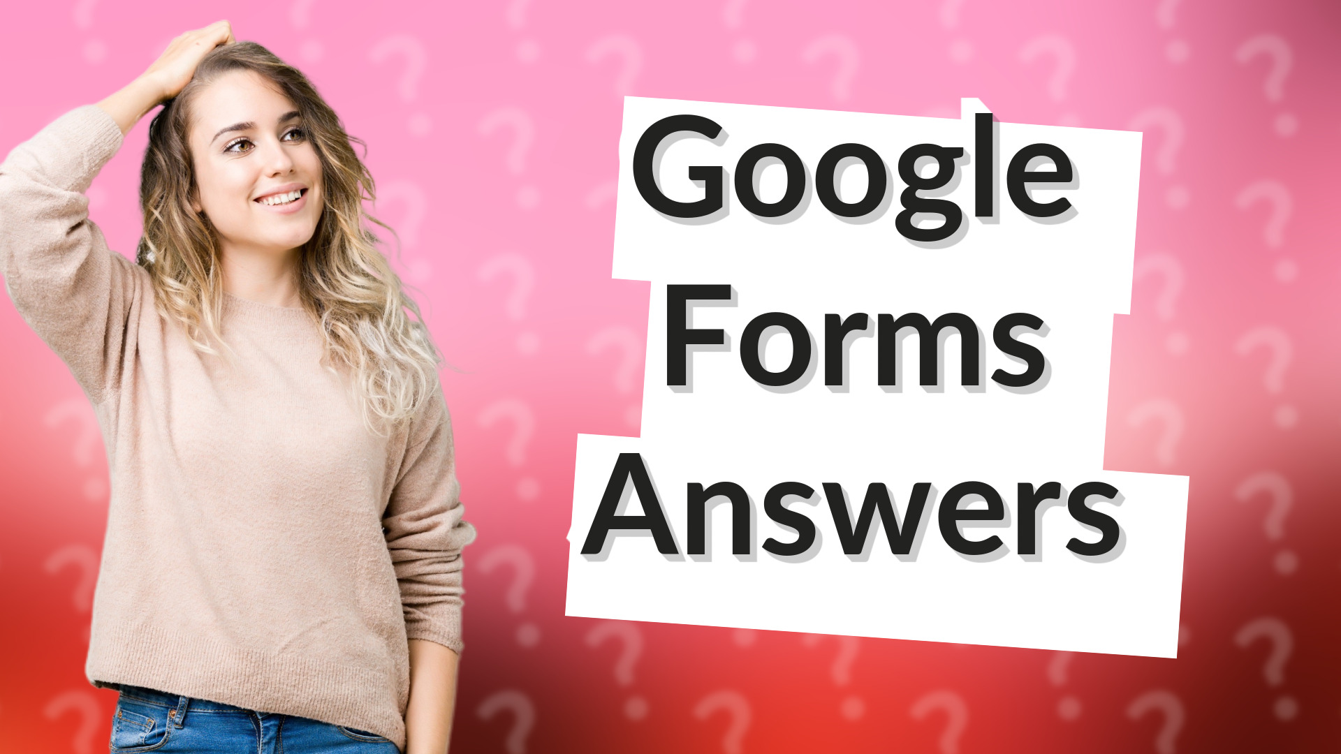Google Forms Answers