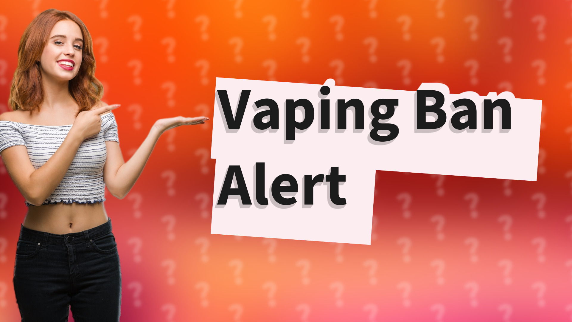 Vaping Ban Alert