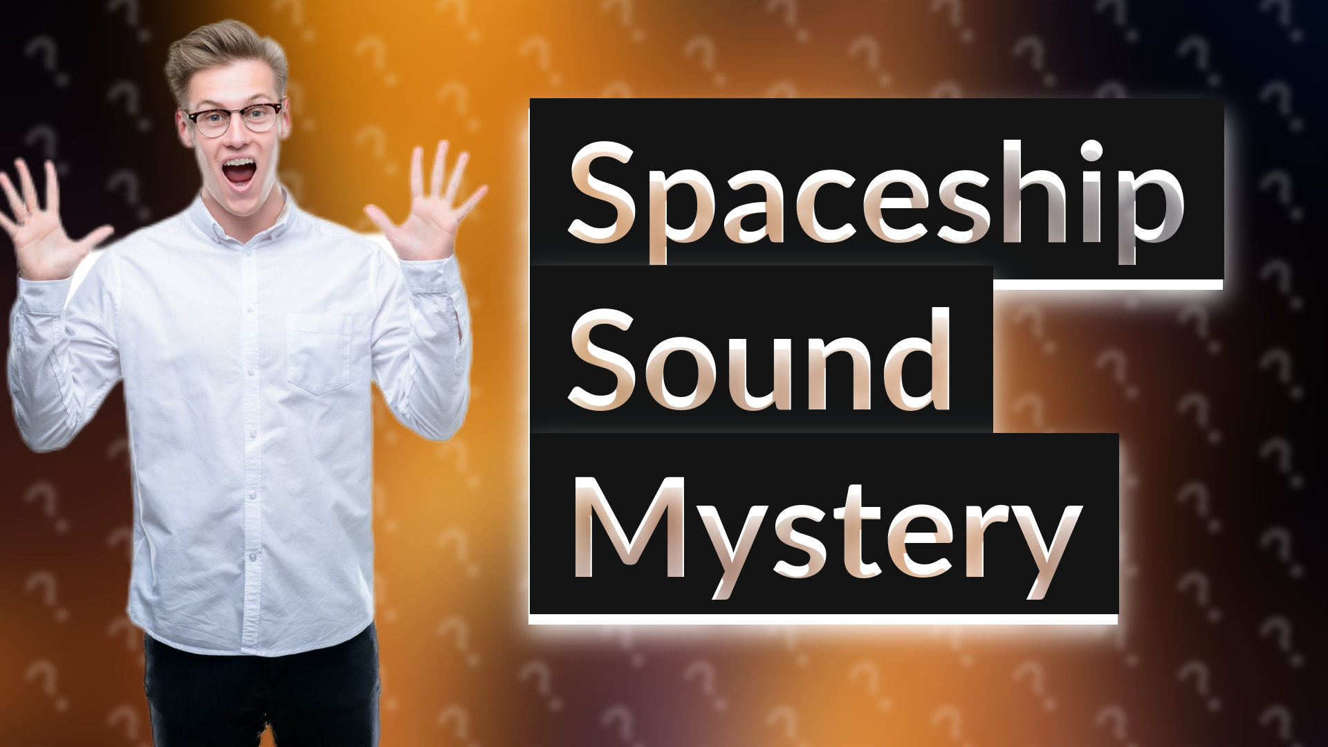 Spaceship Sound Mystery