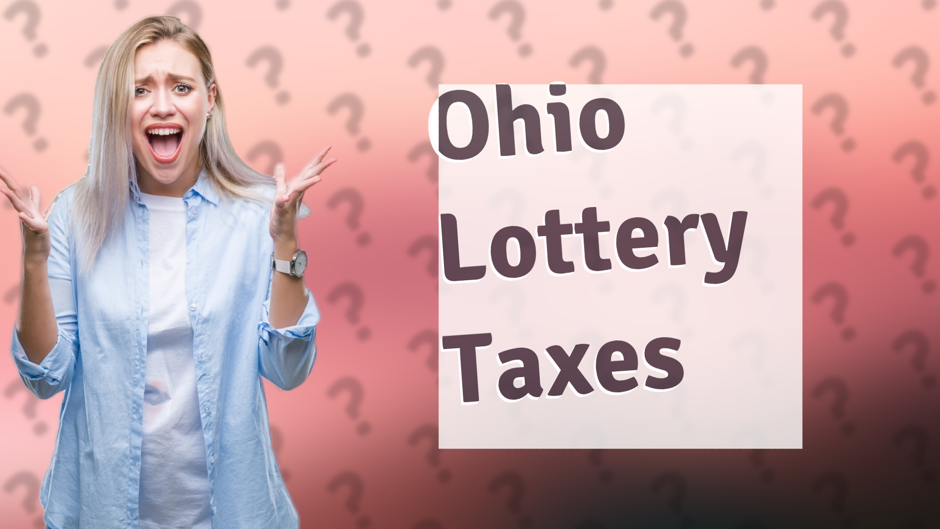 Ohio Lottery Taxes