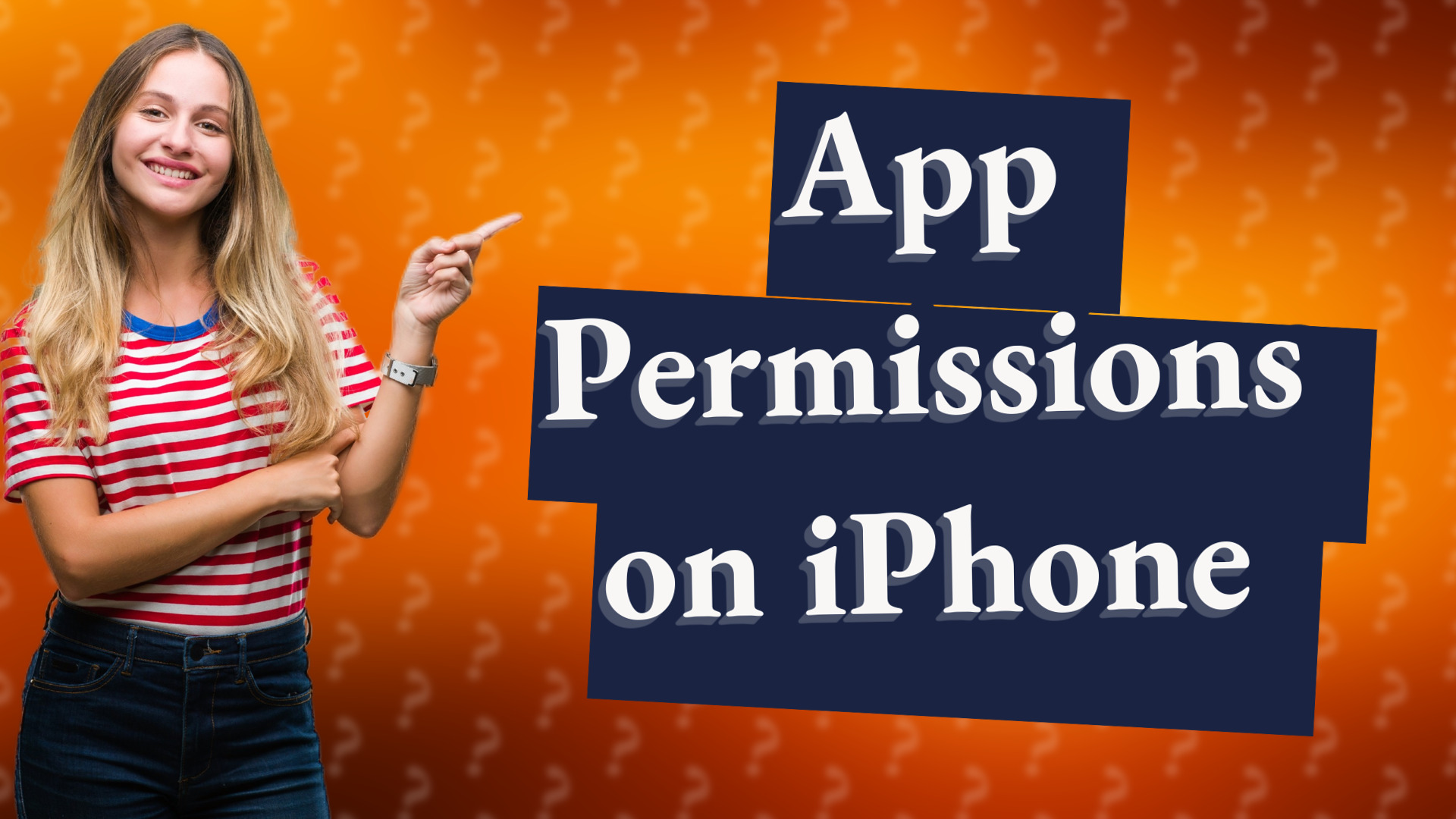 App Permissions on iPhone