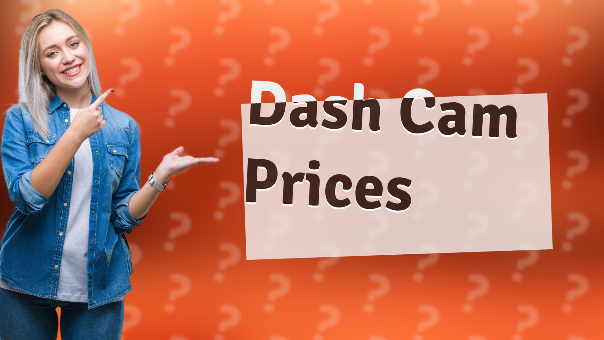Dash Cam Prices
