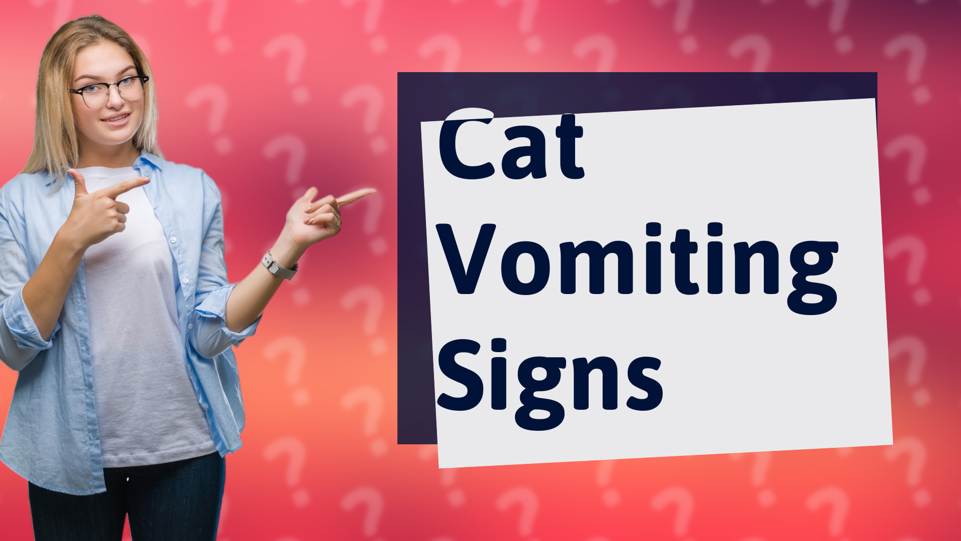 Cat Vomiting Signs