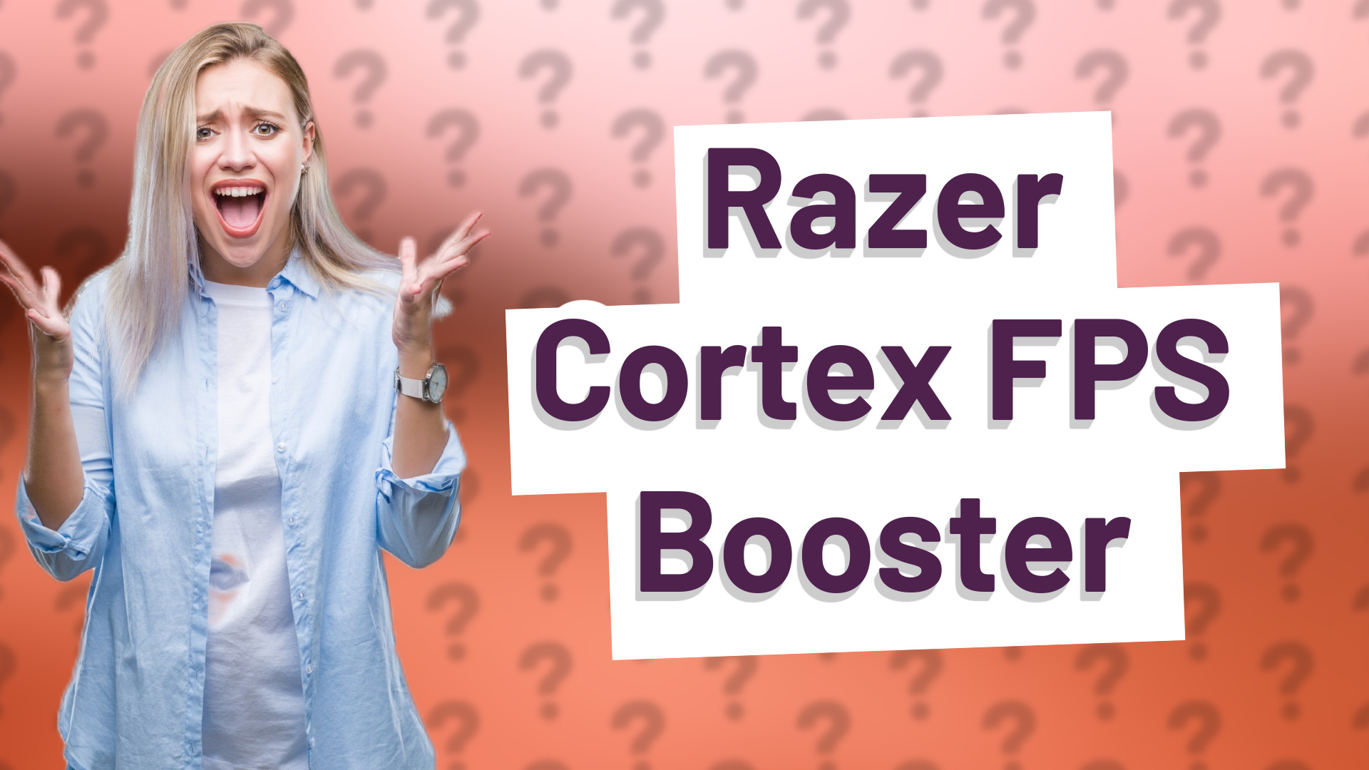 Razer Cortex FPS Booster