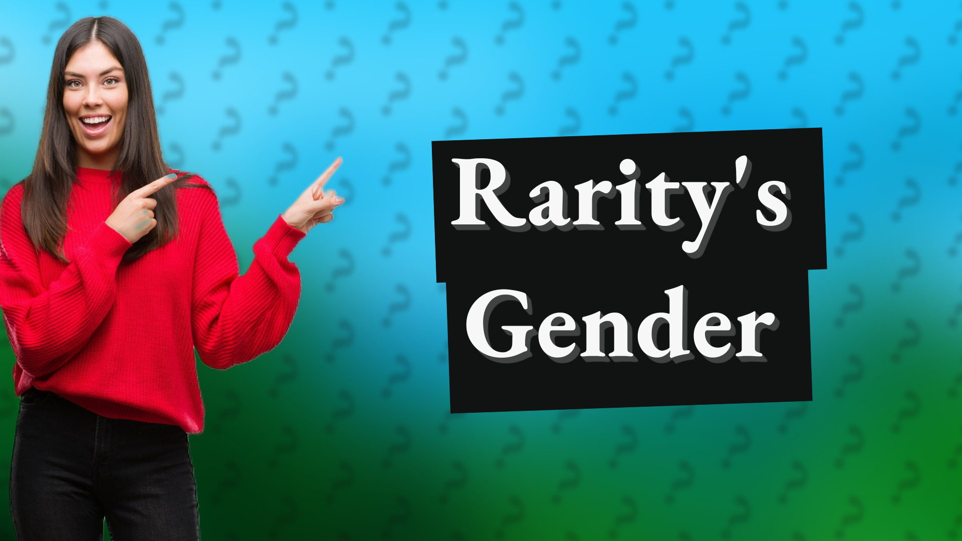 Rarity's Gender