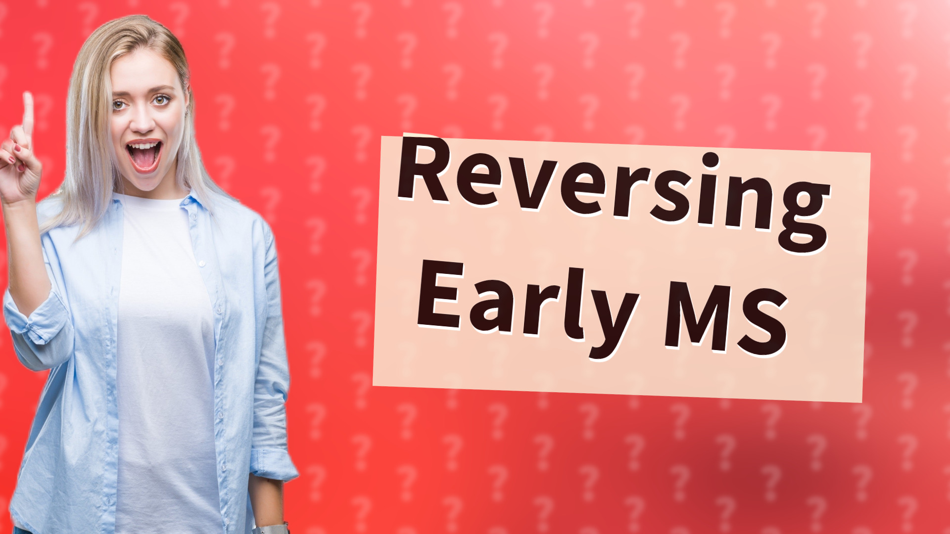 Reversing Early MS