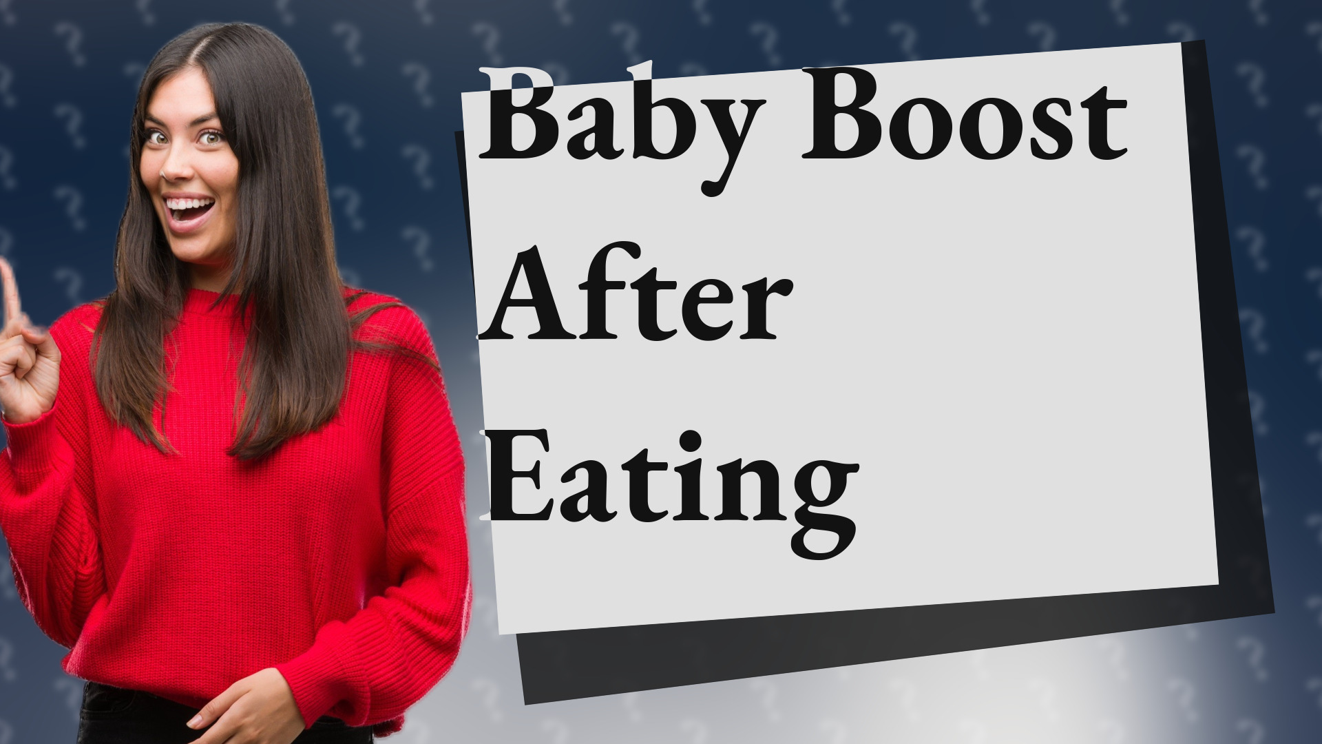 Baby Boost After Eating