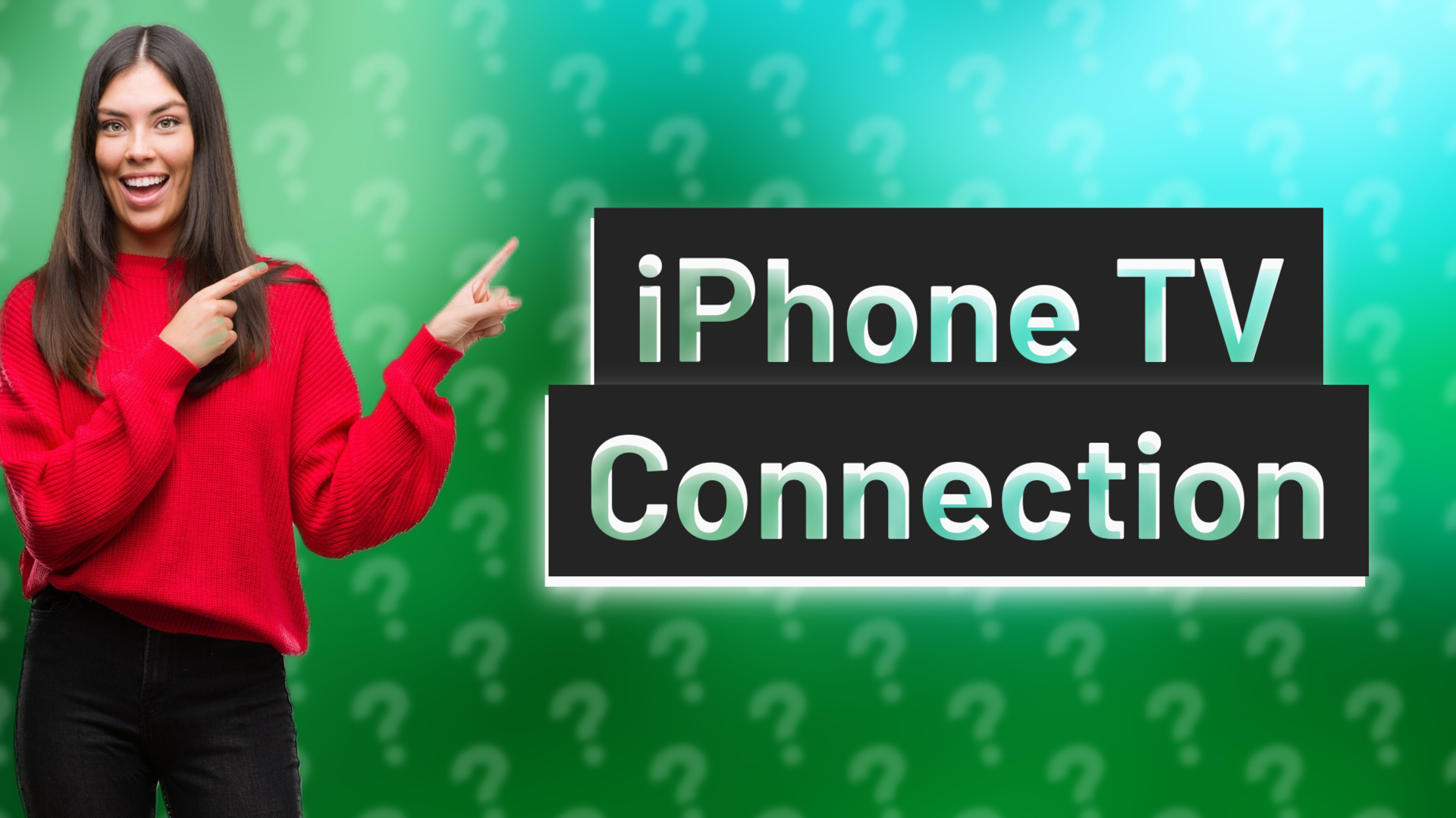 iPhone TV Connection