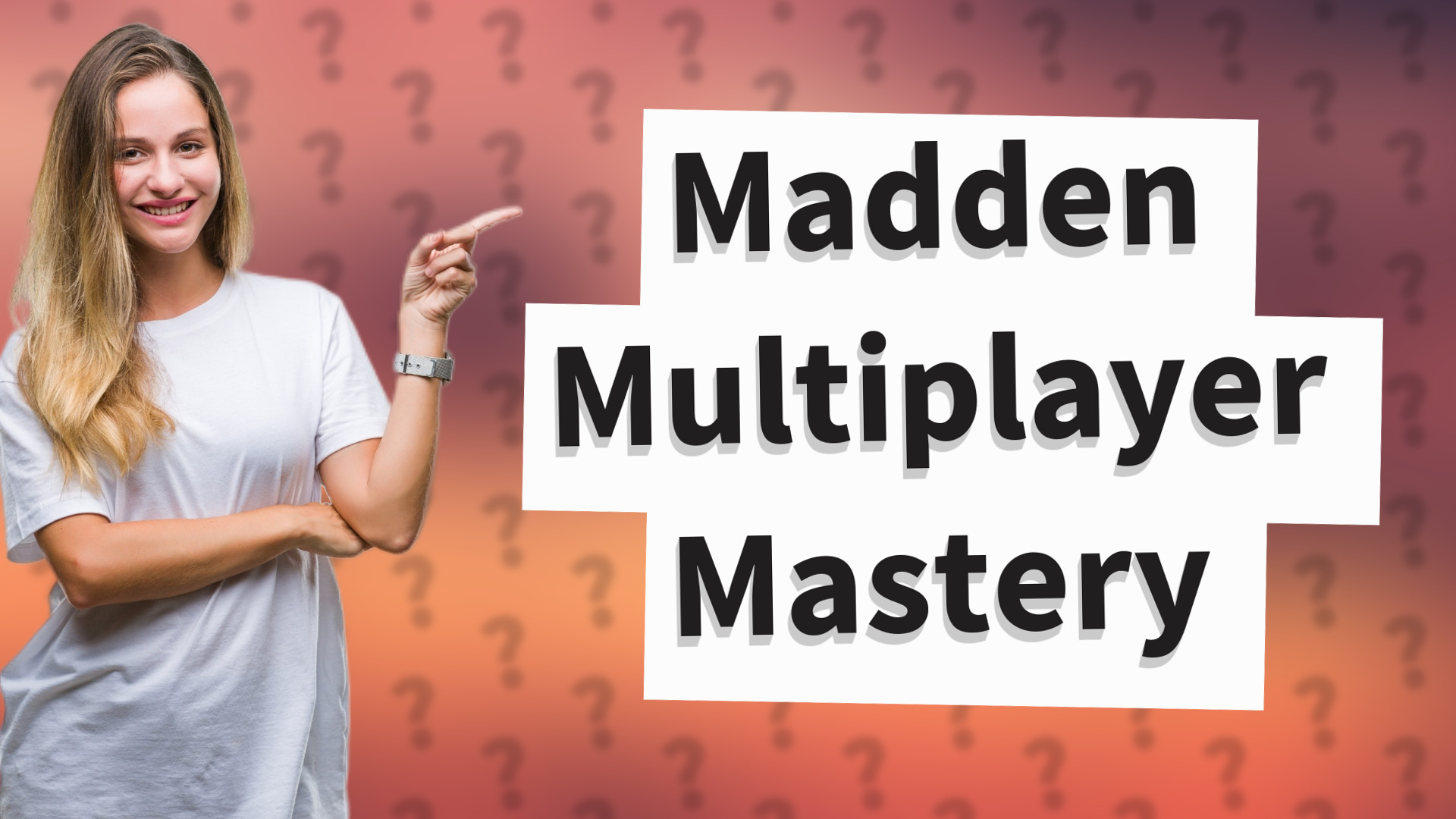 Madden Multiplayer Mastery