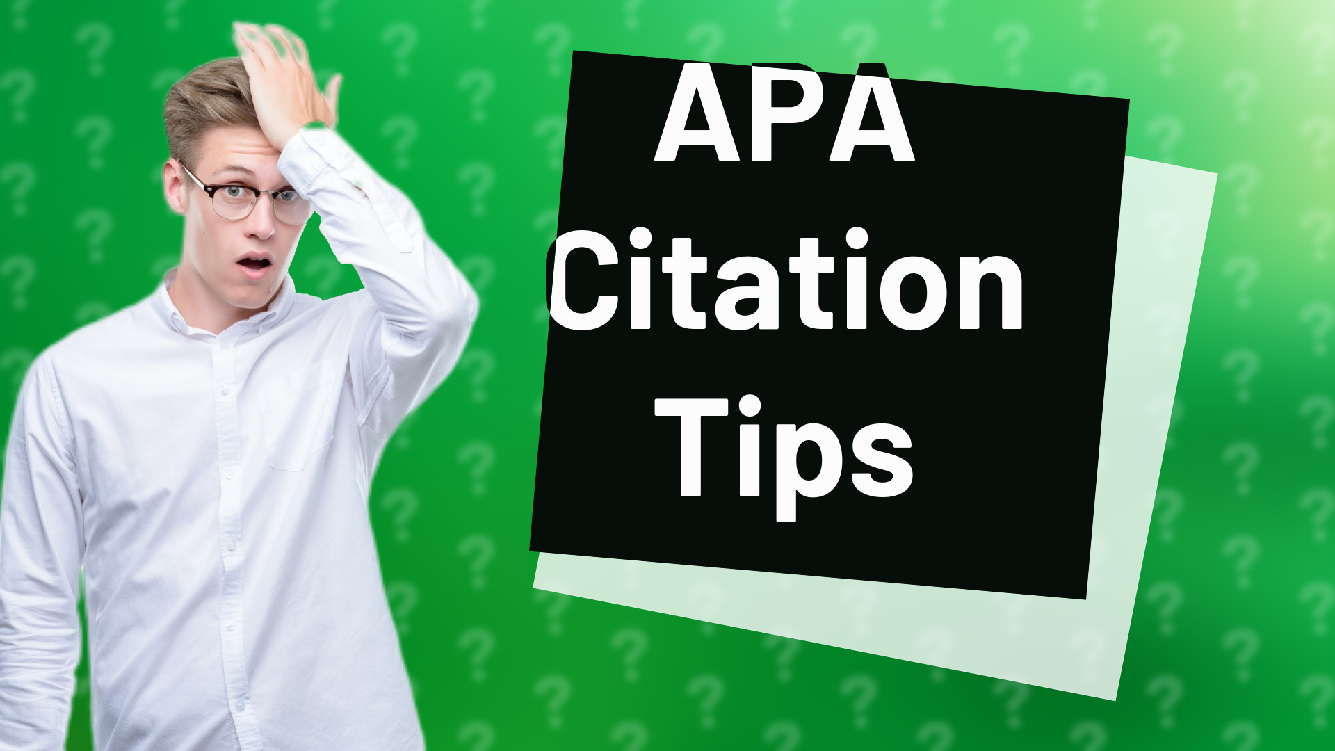 APA Citation Tips