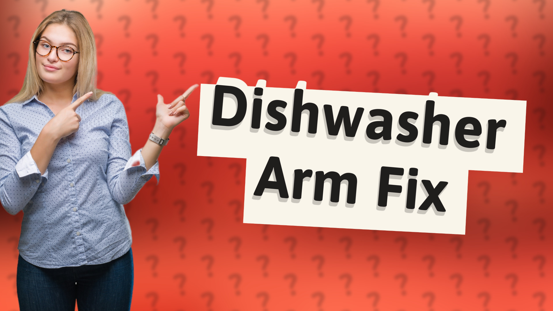 Dishwasher Arm Fix