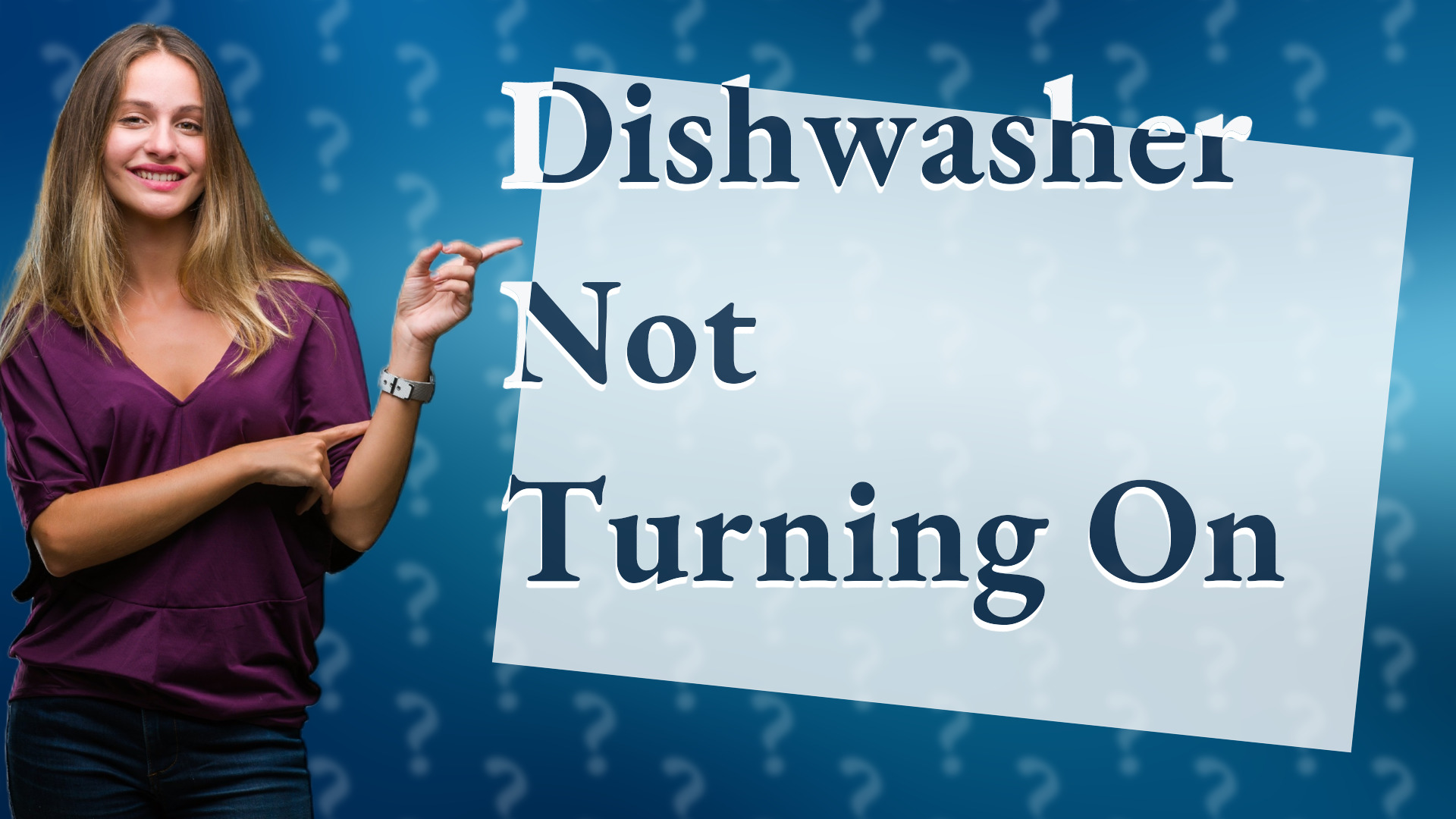 Dishwasher Not Turning On