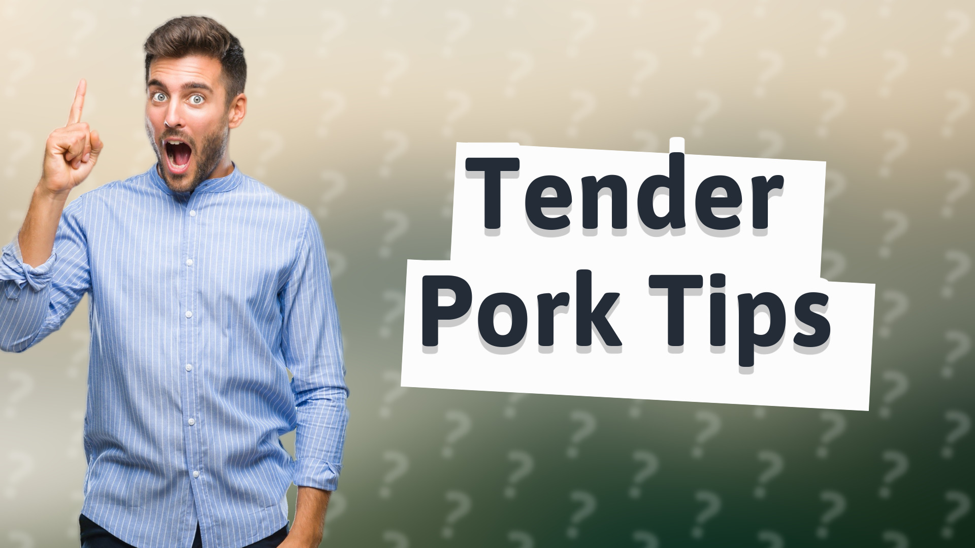 Tender Pork Tips