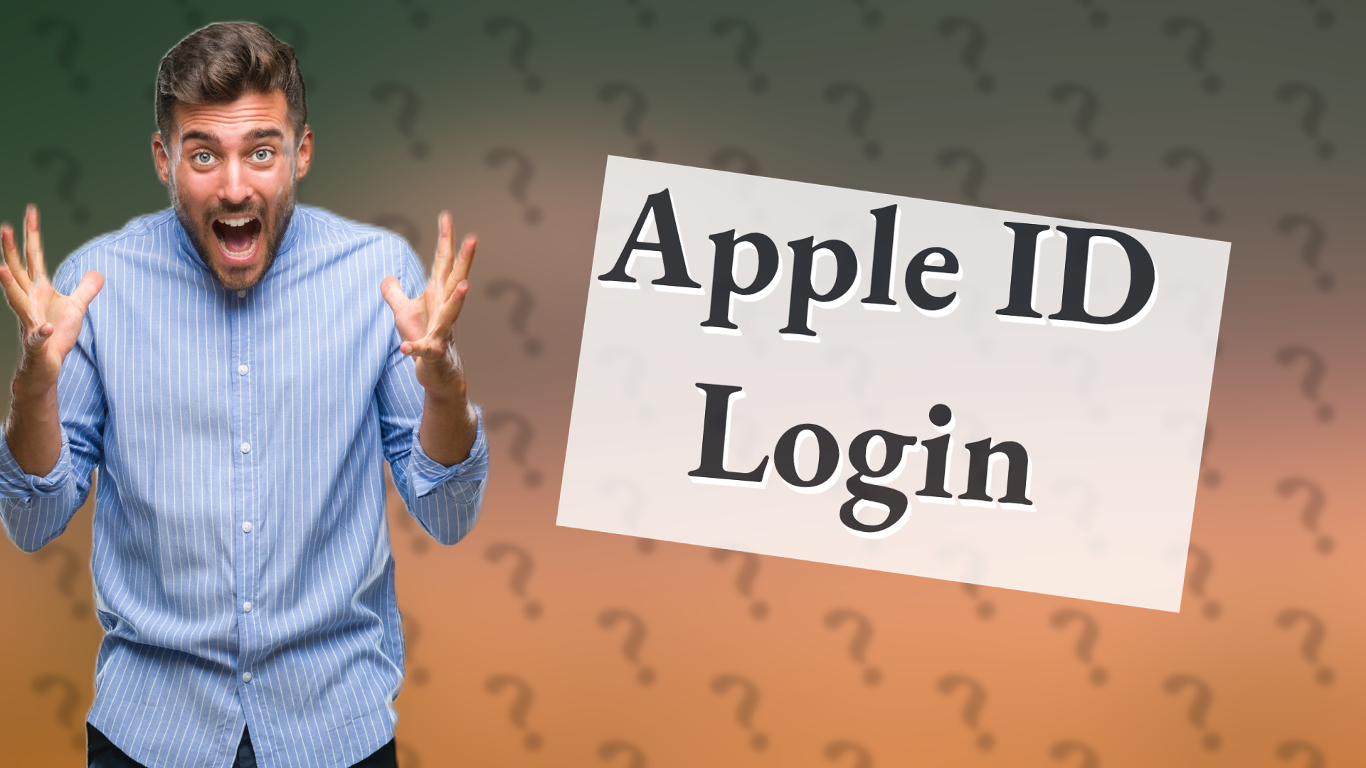 Apple ID Login