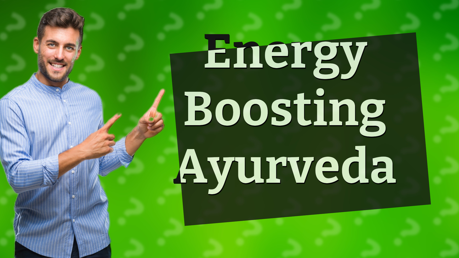 Energy Boosting Ayurveda