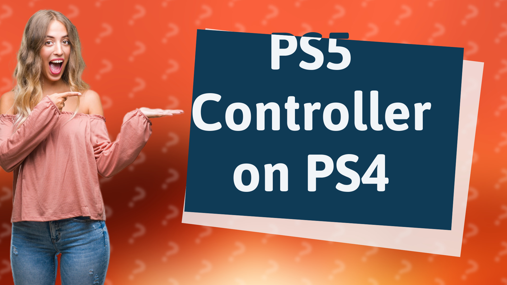 PS5 Controller on PS4