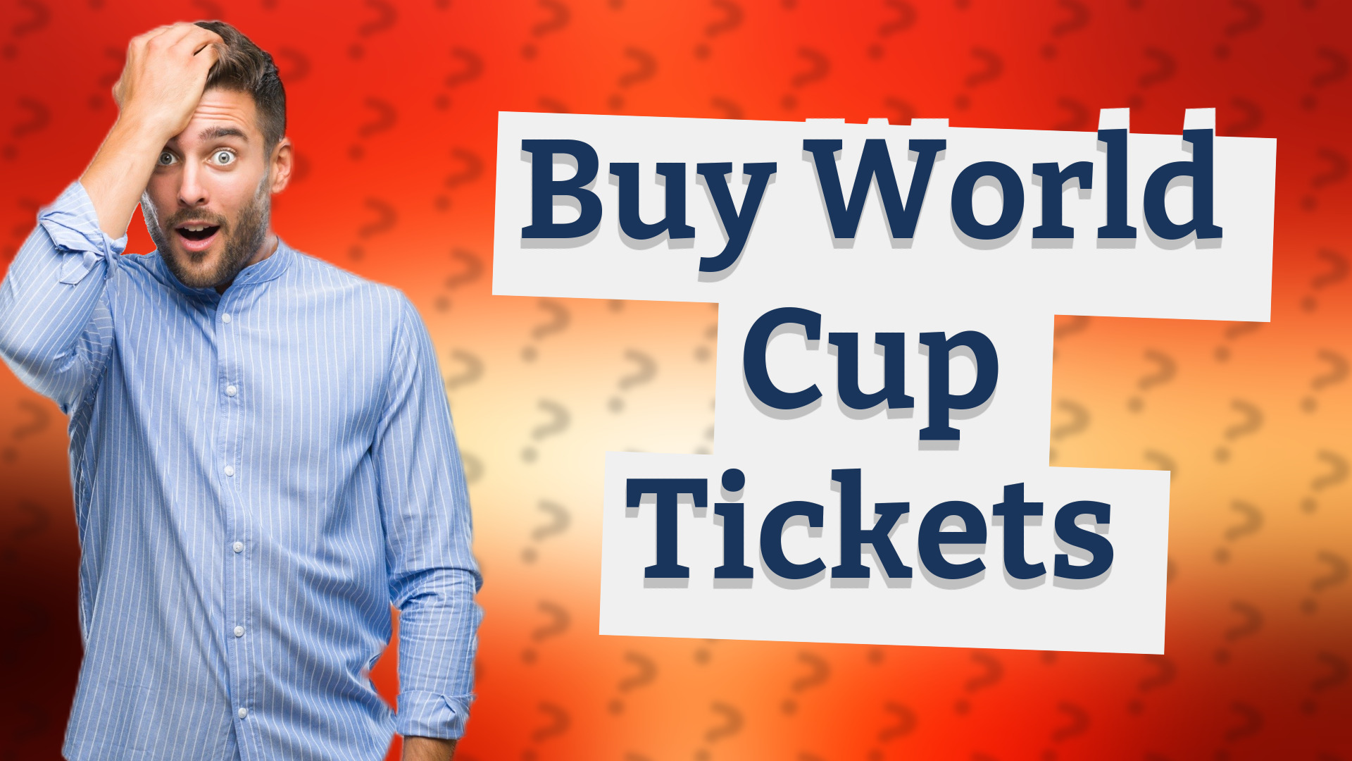Buy World Cup Tickets